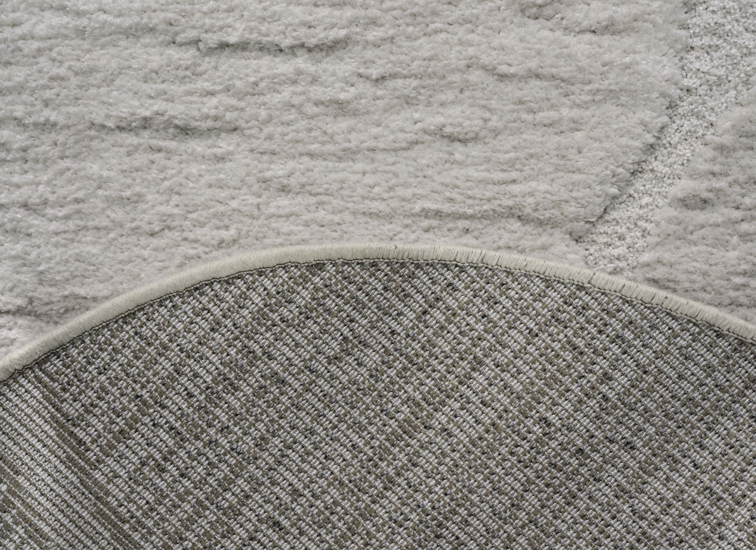 Detailfoto - Tapijt Madagaskar 160x230cm - polyester - wit
