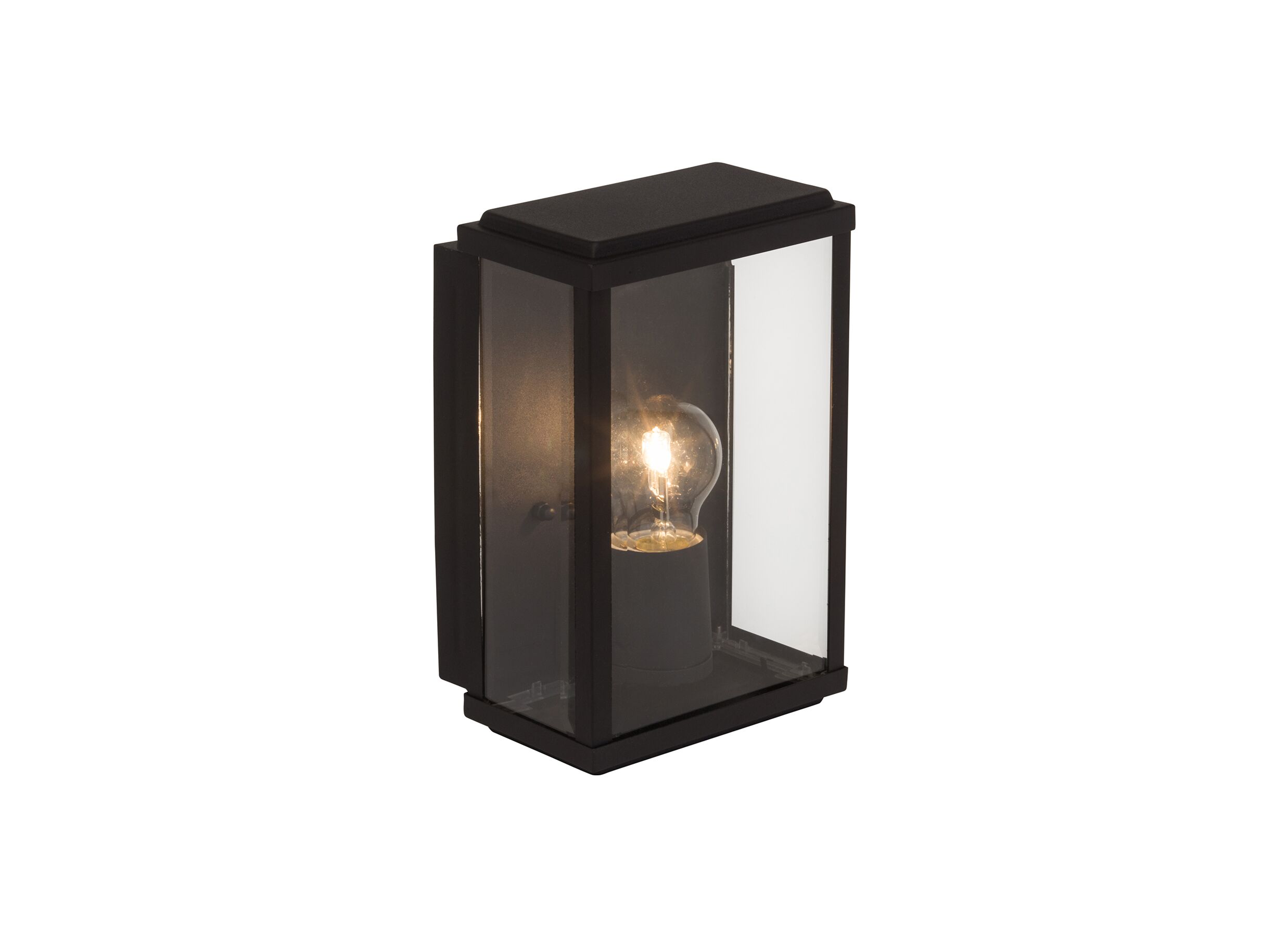 Applique murale extérieure Gaia noir 60W E27 - Applique murale extérieure Gaia noir 60W E27