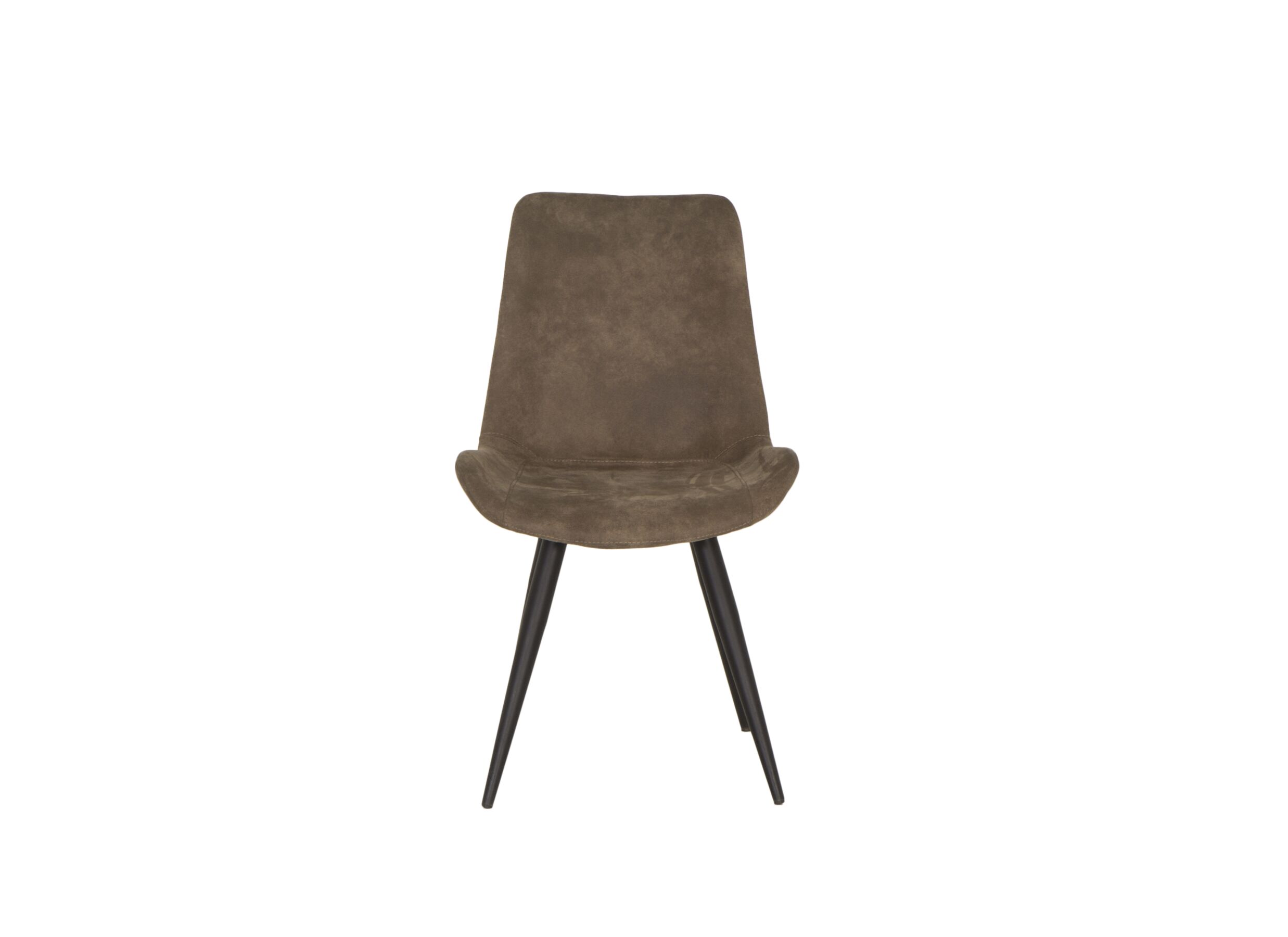 Chaise Fuel 52x60x85,5cm - acier - marron