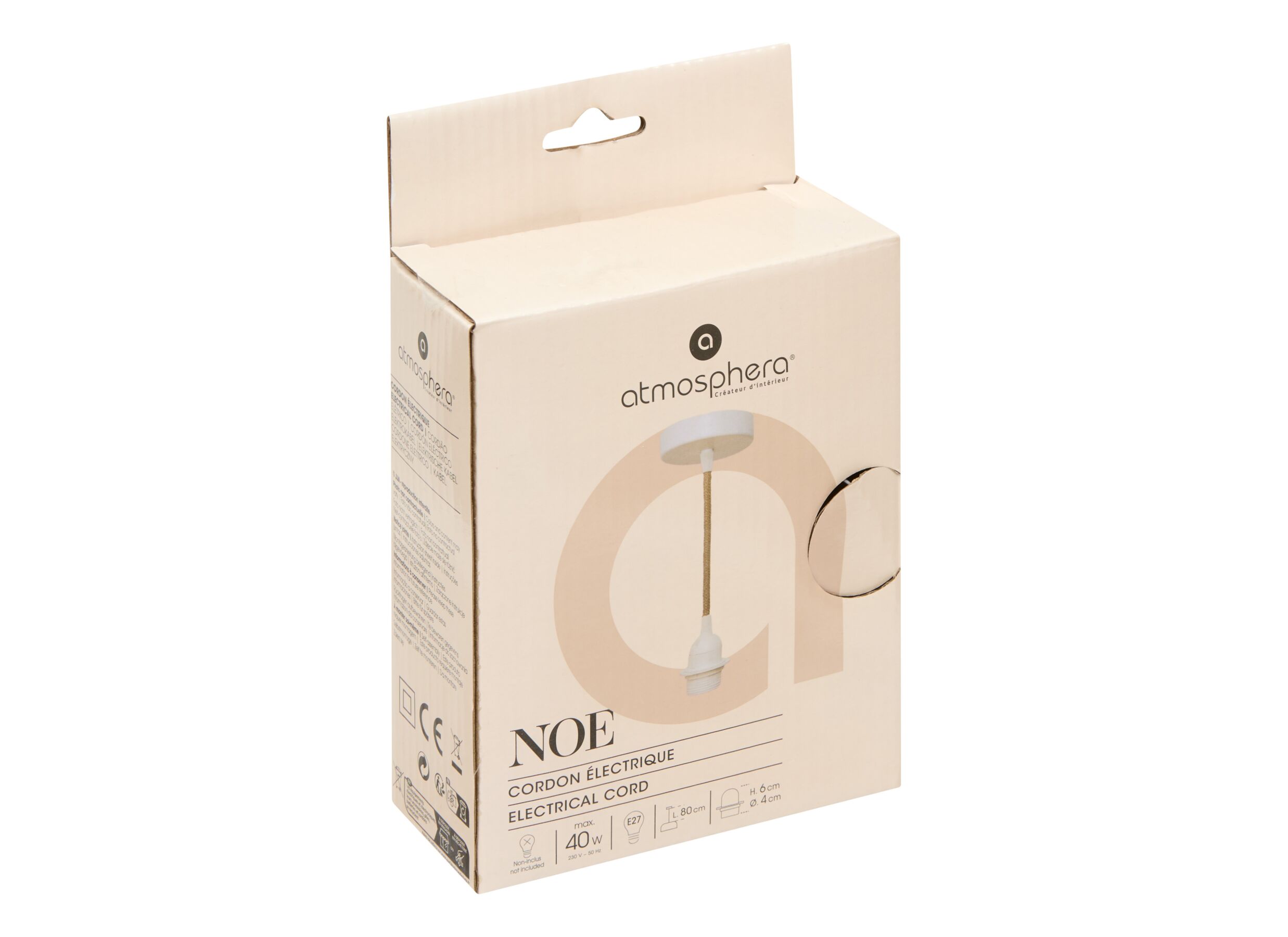 Hanglamp Kabel L80cm