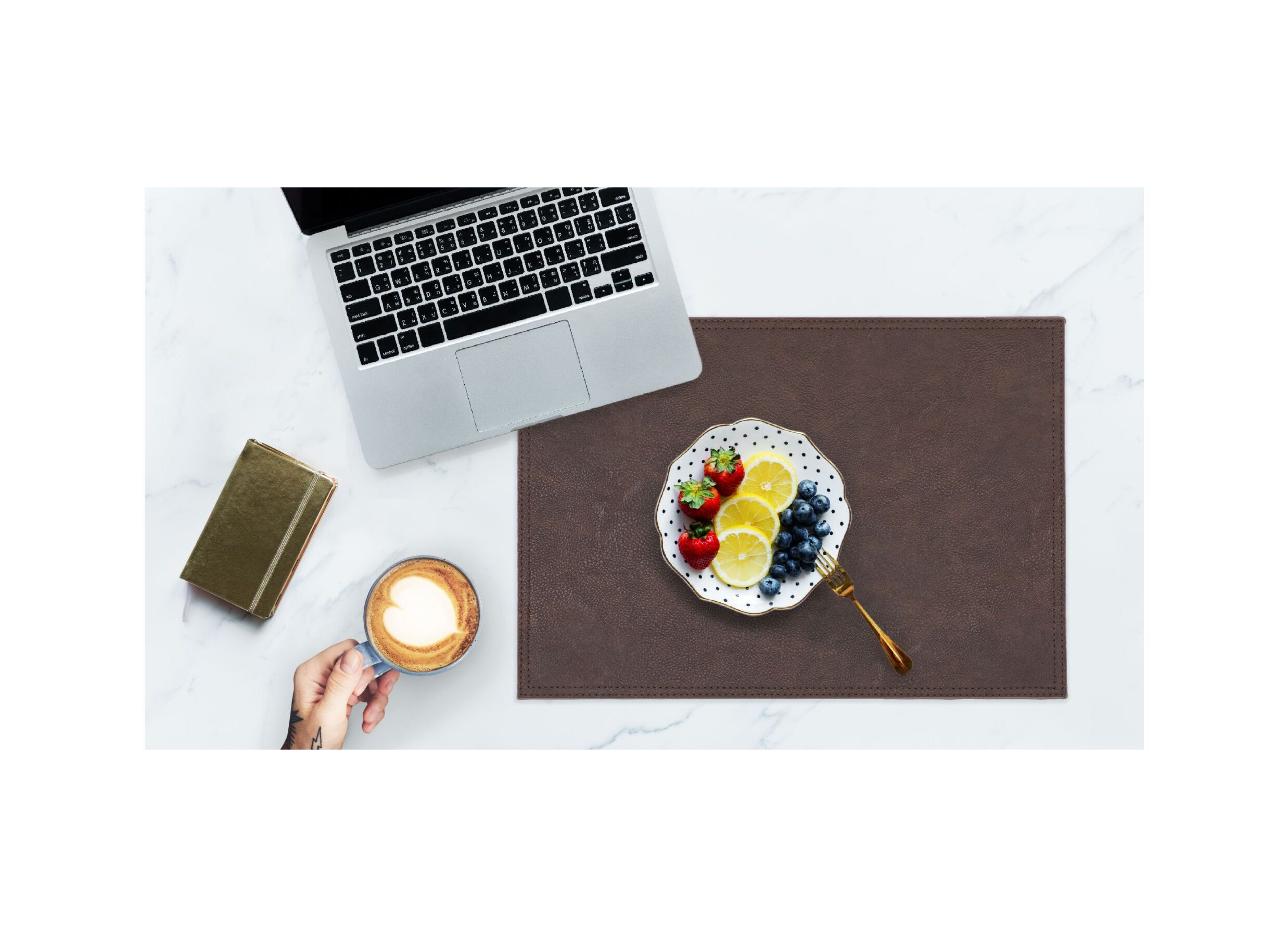 Foto ambiance - Set de table Troja 33x45cm coffee