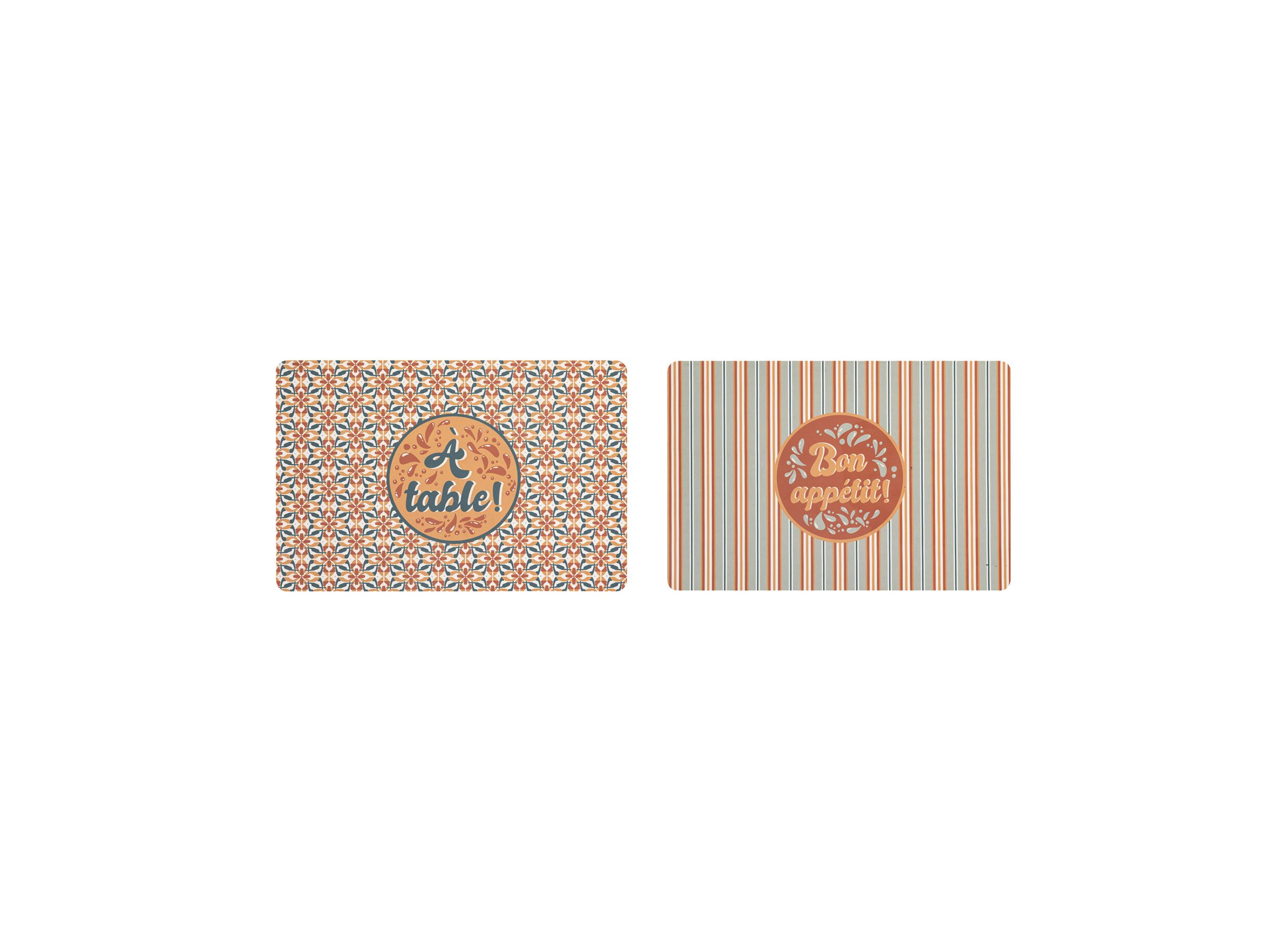 Set de table 30x45cm multicolore - Set de table 30x45cm multicolore