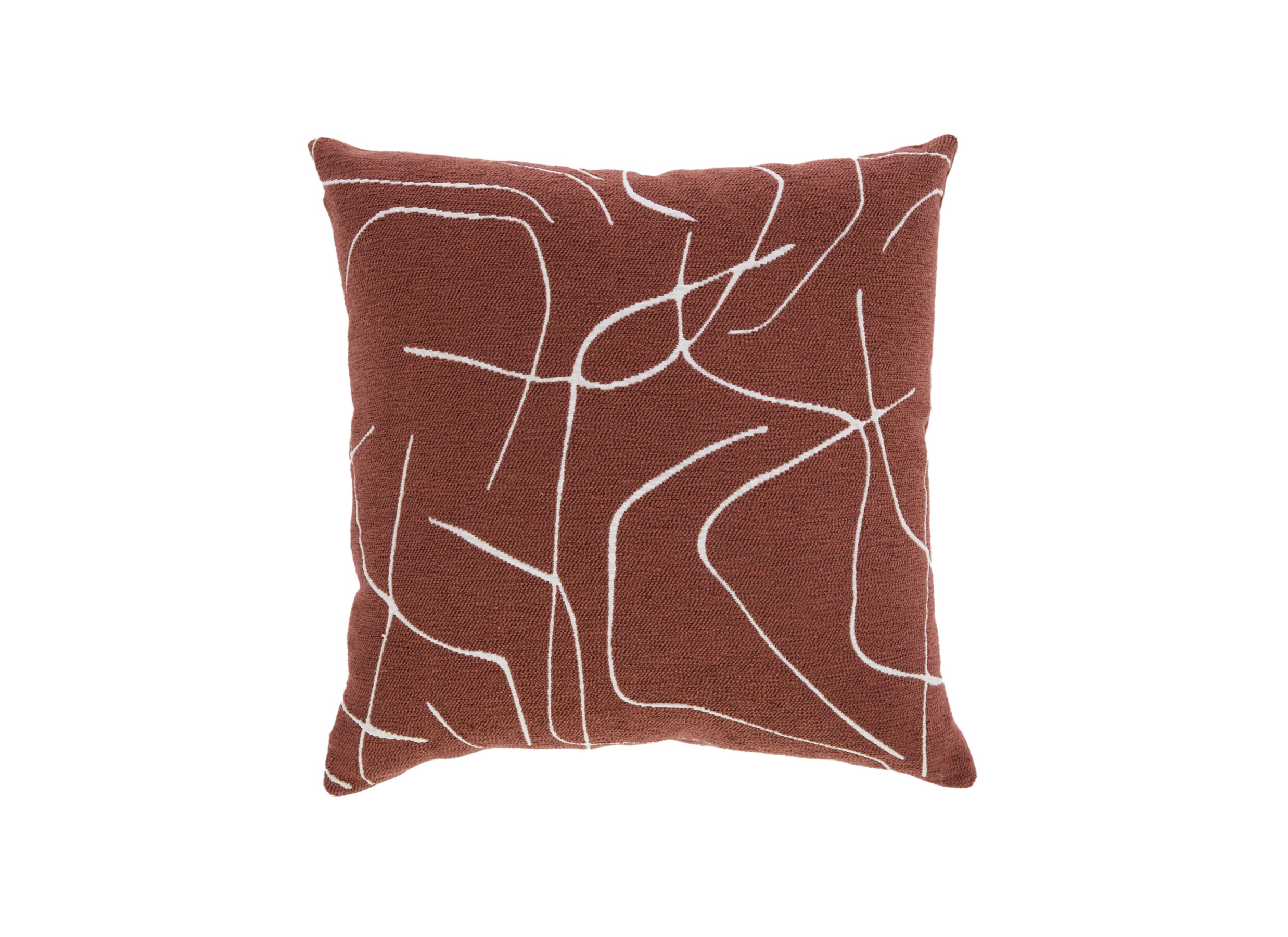 Kussen Royce 45x45cm - stof - terra - Kussen Royce 45x45cm - stof - terra