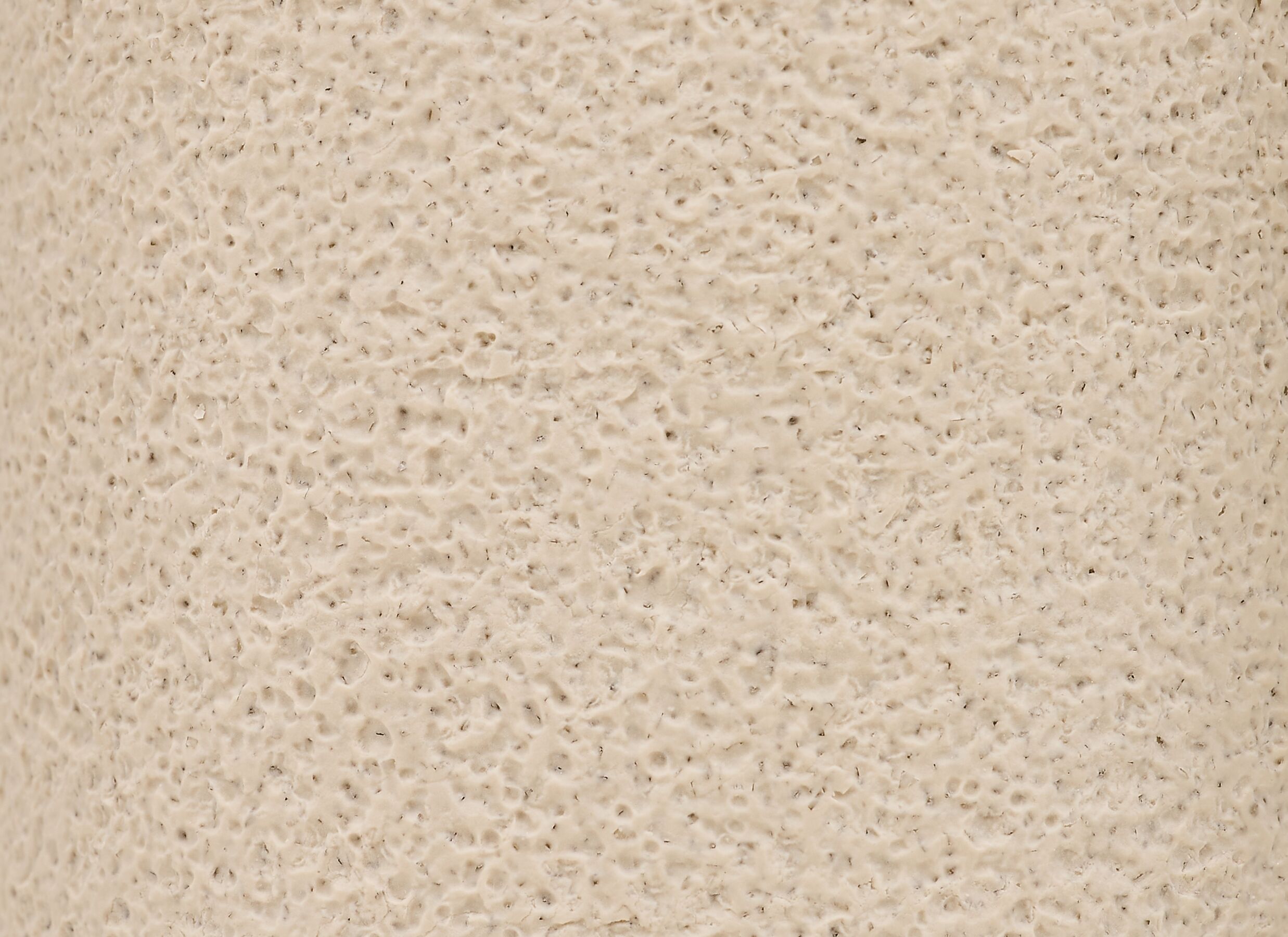 Detailfoto - Wattenpotje Oleya Ø9,4cm - polystone - beige