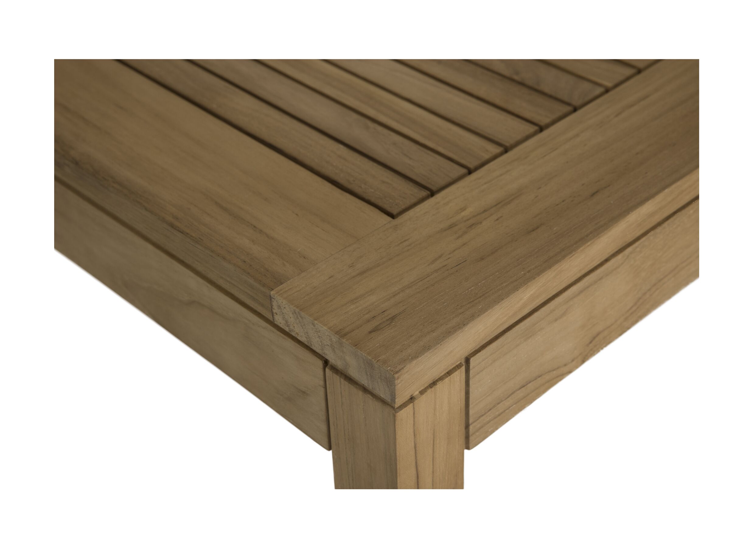 Detail - Table de jardin Voodoo 180x90cm - teck massif - naturel