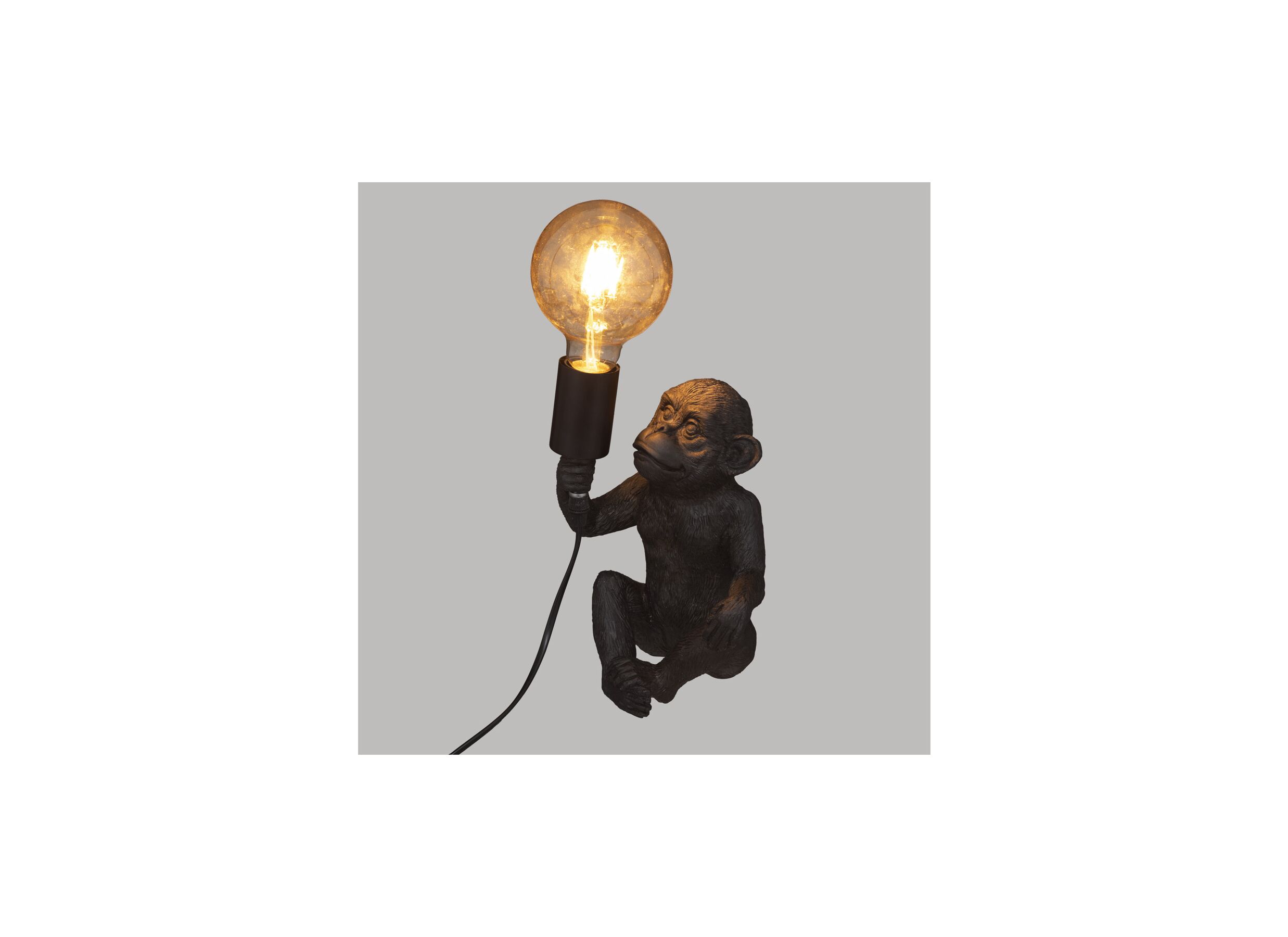 Aperçu - Lampe de table Singe E27 H24,5cm