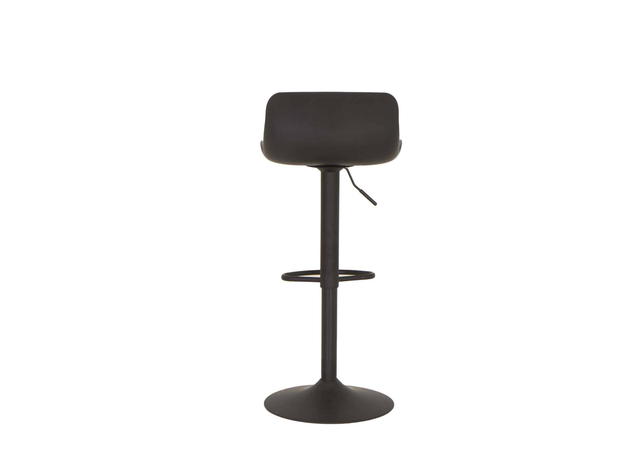 Barstoel Dune ZH57-78cm - kunststof - zwart
