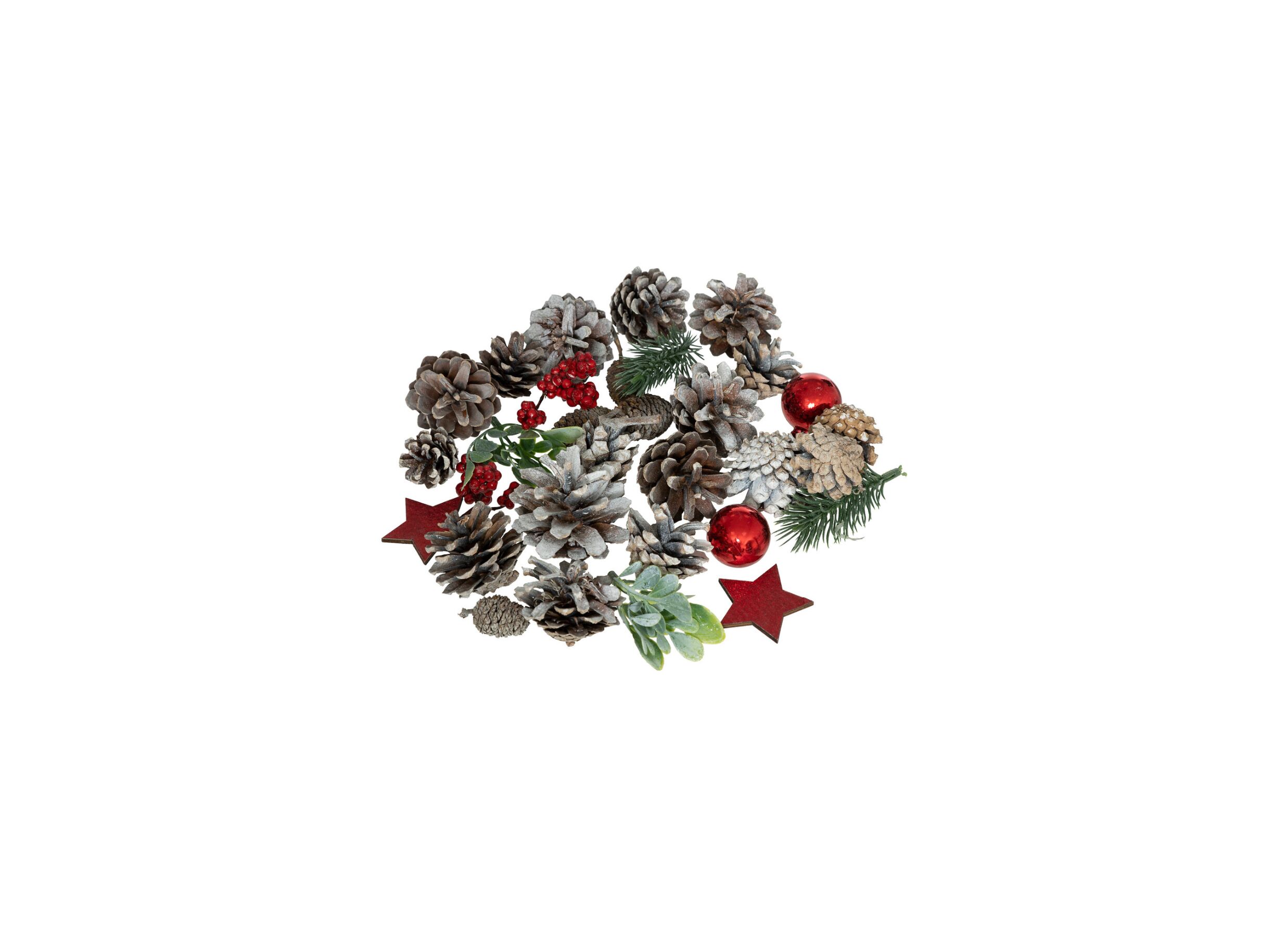 Kerstdecoratie Tafel Ø10cm multicolor - Décoration de Noël Table Ø10cm multicolore
