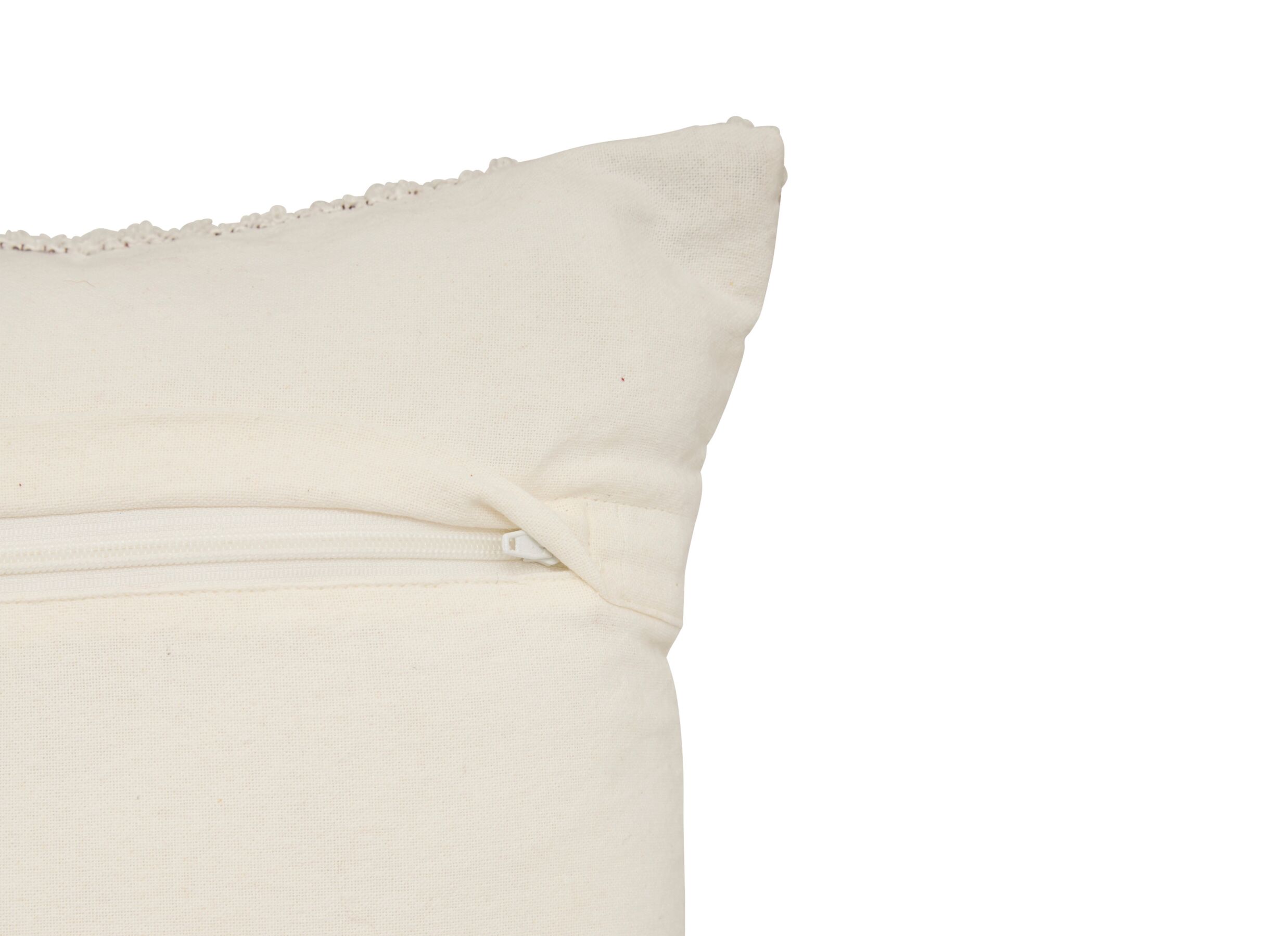 Detailfoto - Kussen Ozel 40x40cm - katoen & polyester - beige