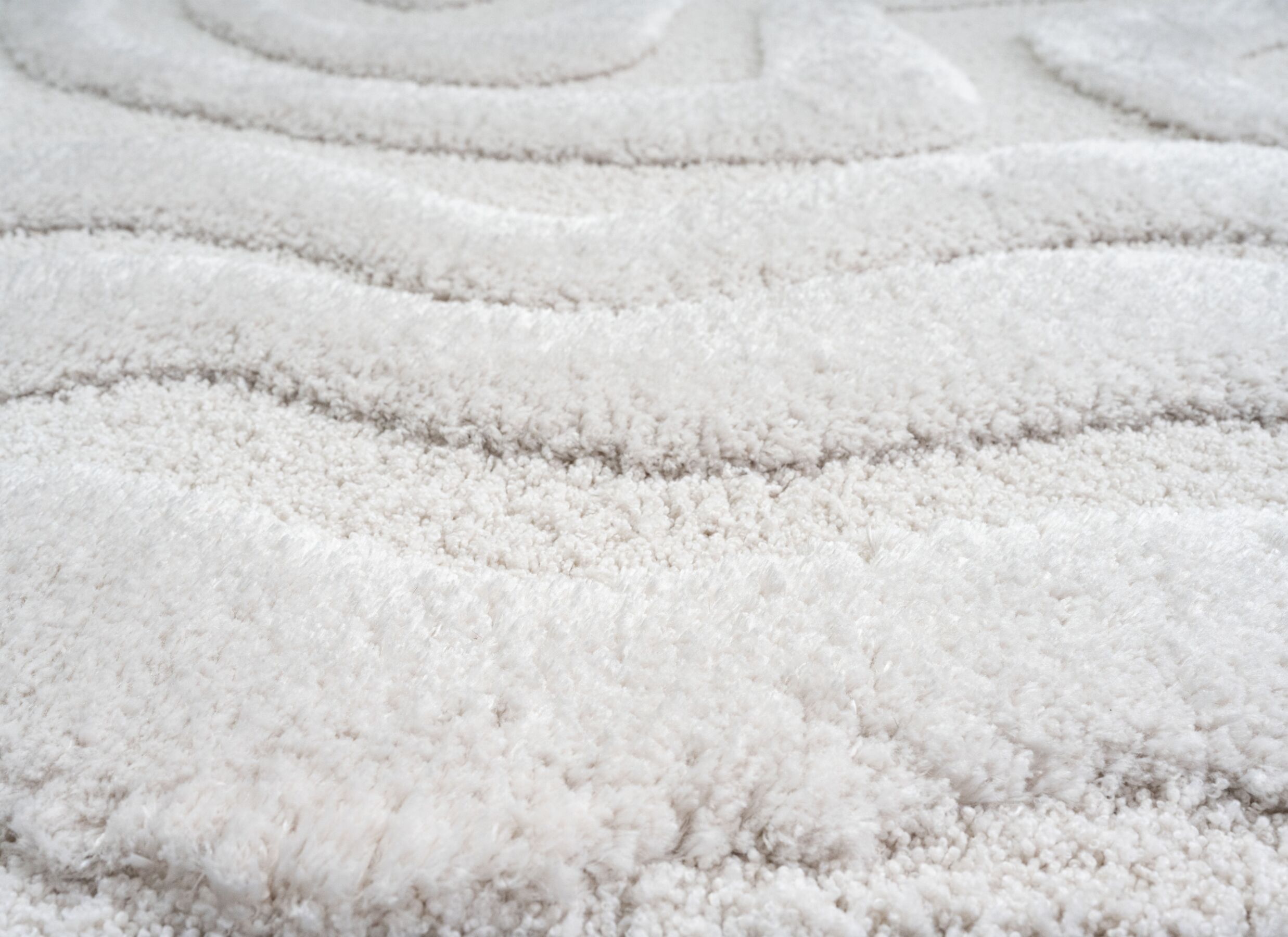 Detailfoto - Tapijt Madagaskar 160x230cm - polyester - wit