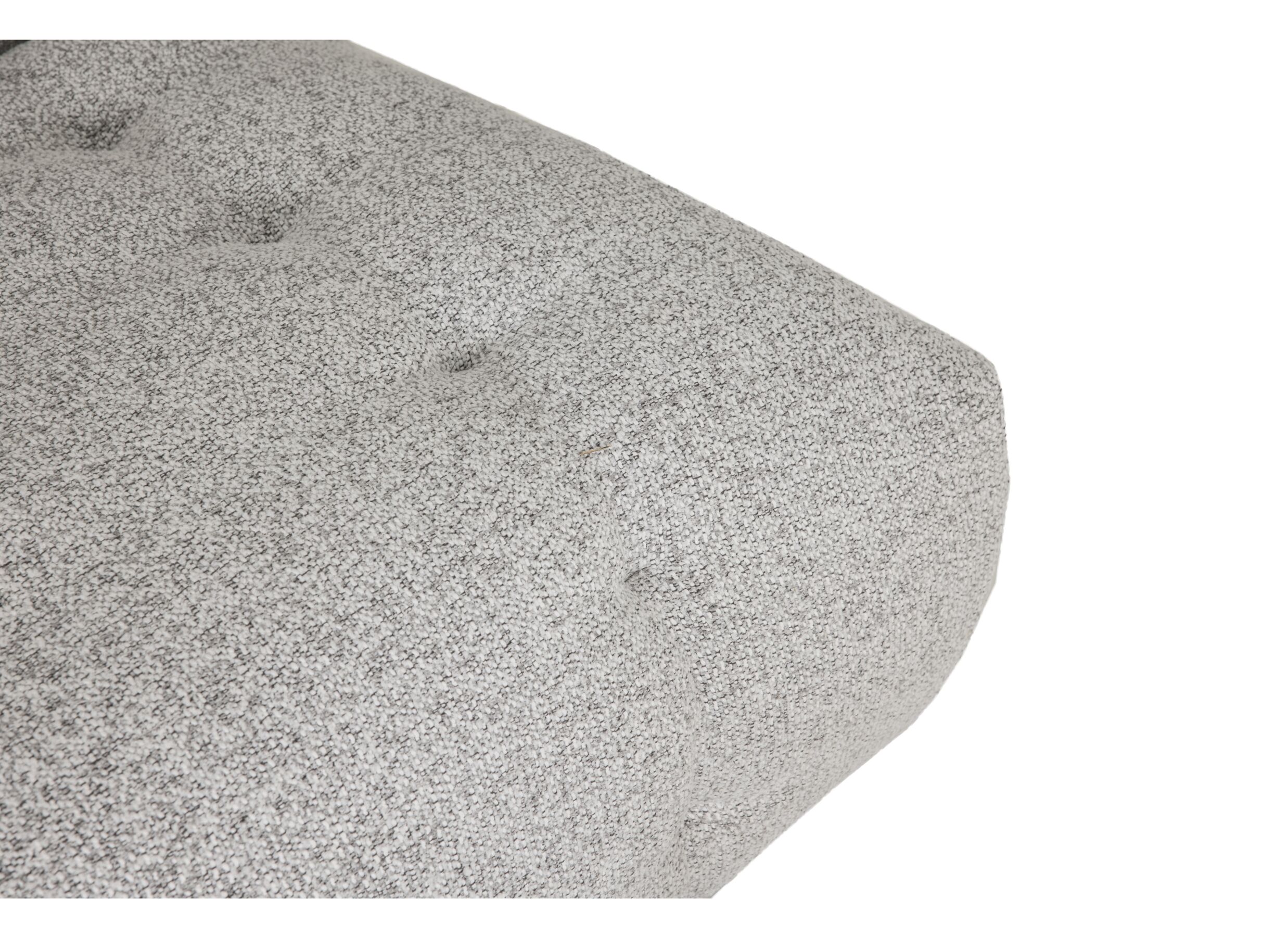 Detail - Canapé Schiva 1 place - tissu - gris claire