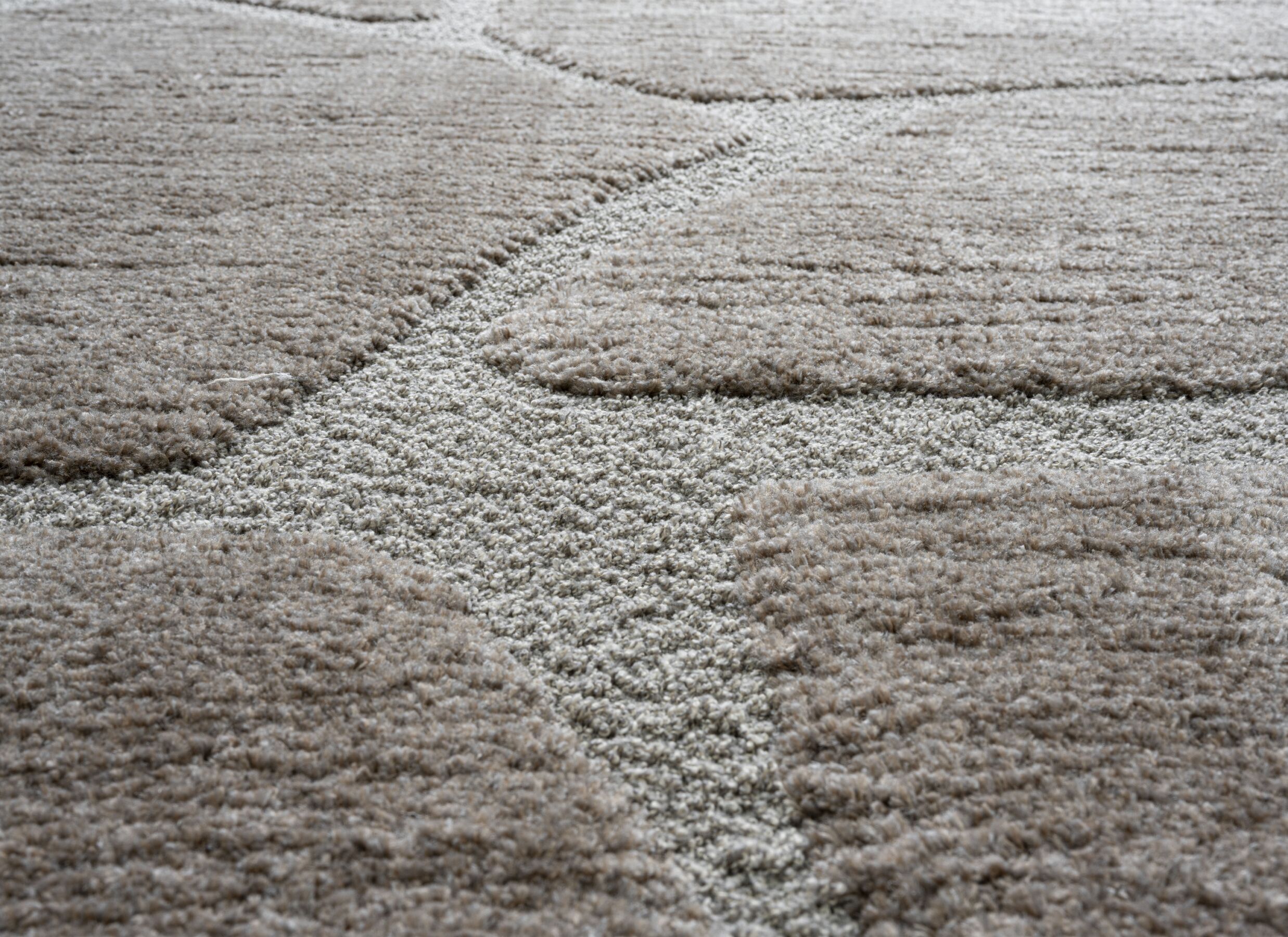 Detail - Tapis Madagaskar 160x230cm - polyester - brun
