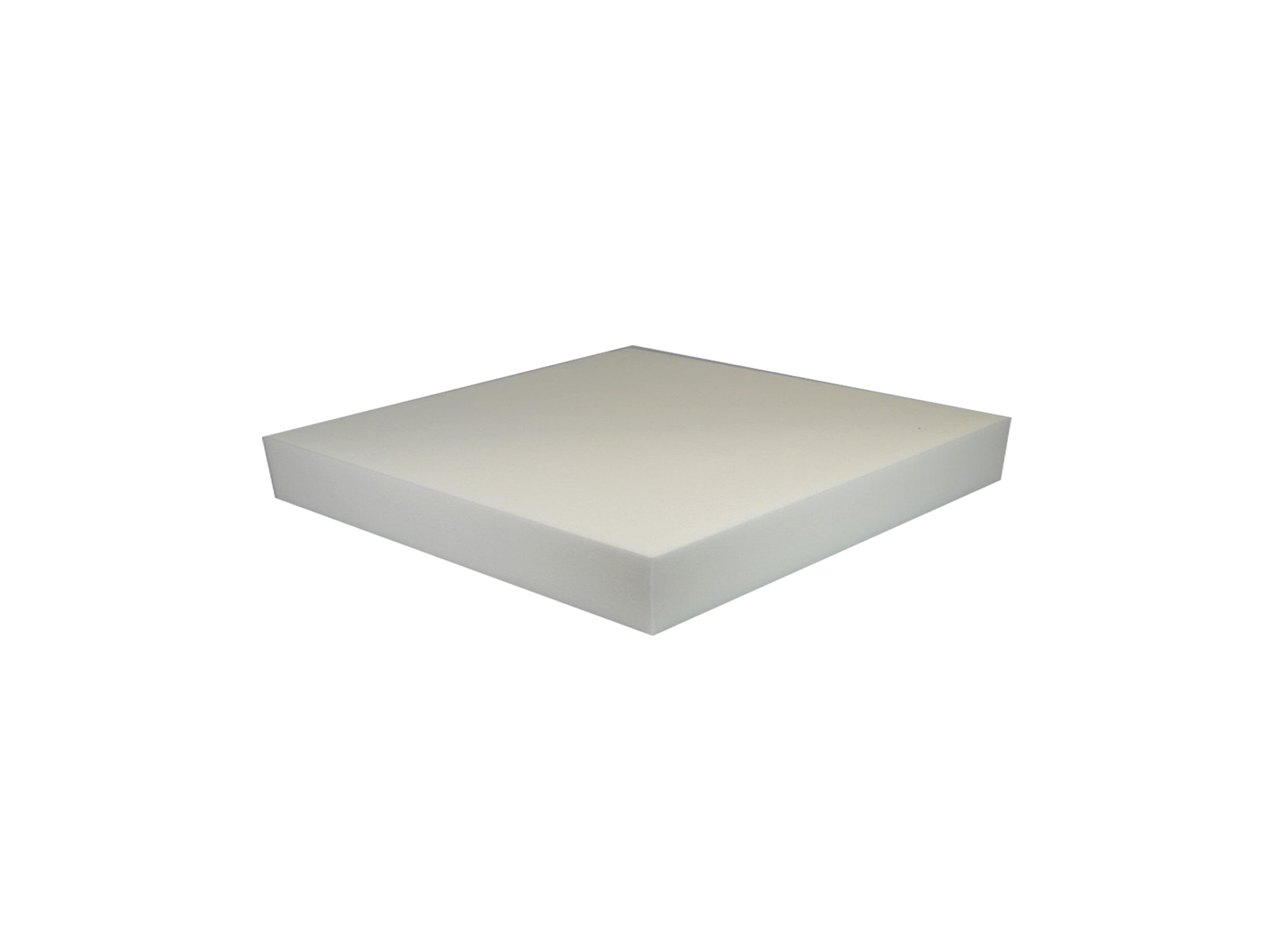 Coussin de chaise mousse 38x38cm blanc - Coussin de chaise mousse 38x38cm blanc
