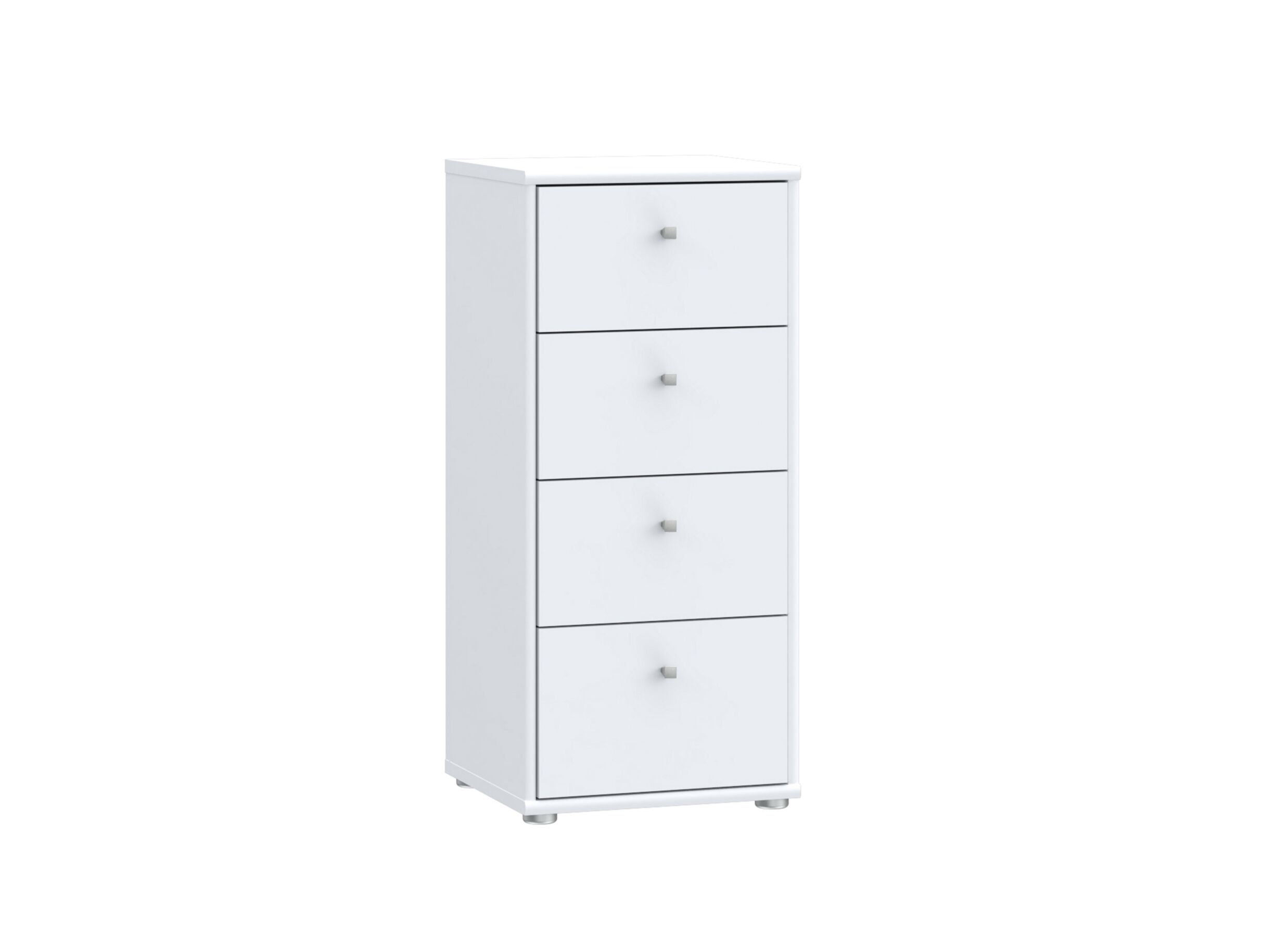 Ladekast Topic 38x35x86cm - decor - wit - Commode Topic 38x35x86cm - décor - blanc