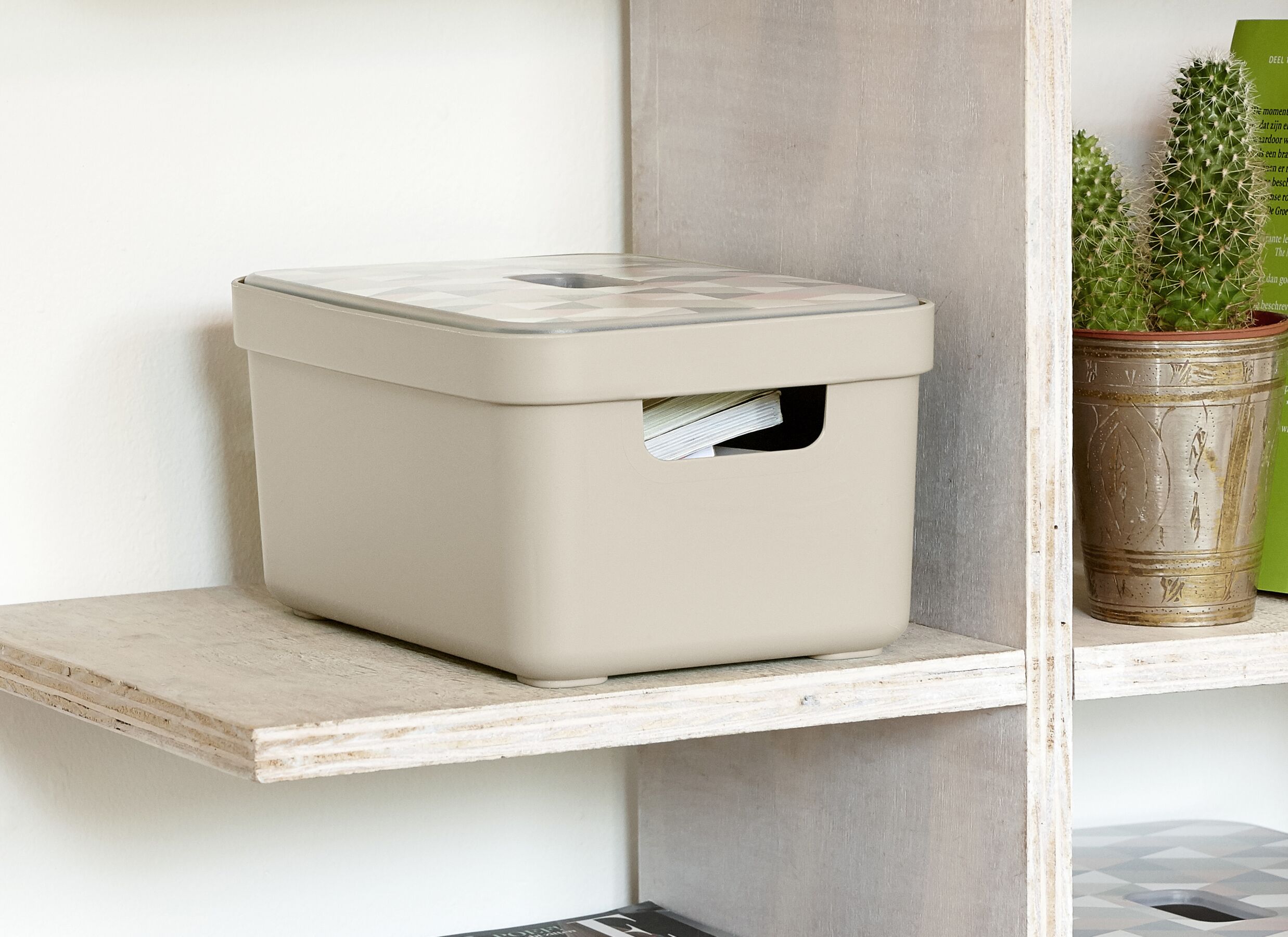 Sfeerfoto - Opbergbox Sigma Home 5L - 25,2x18x12,2cm