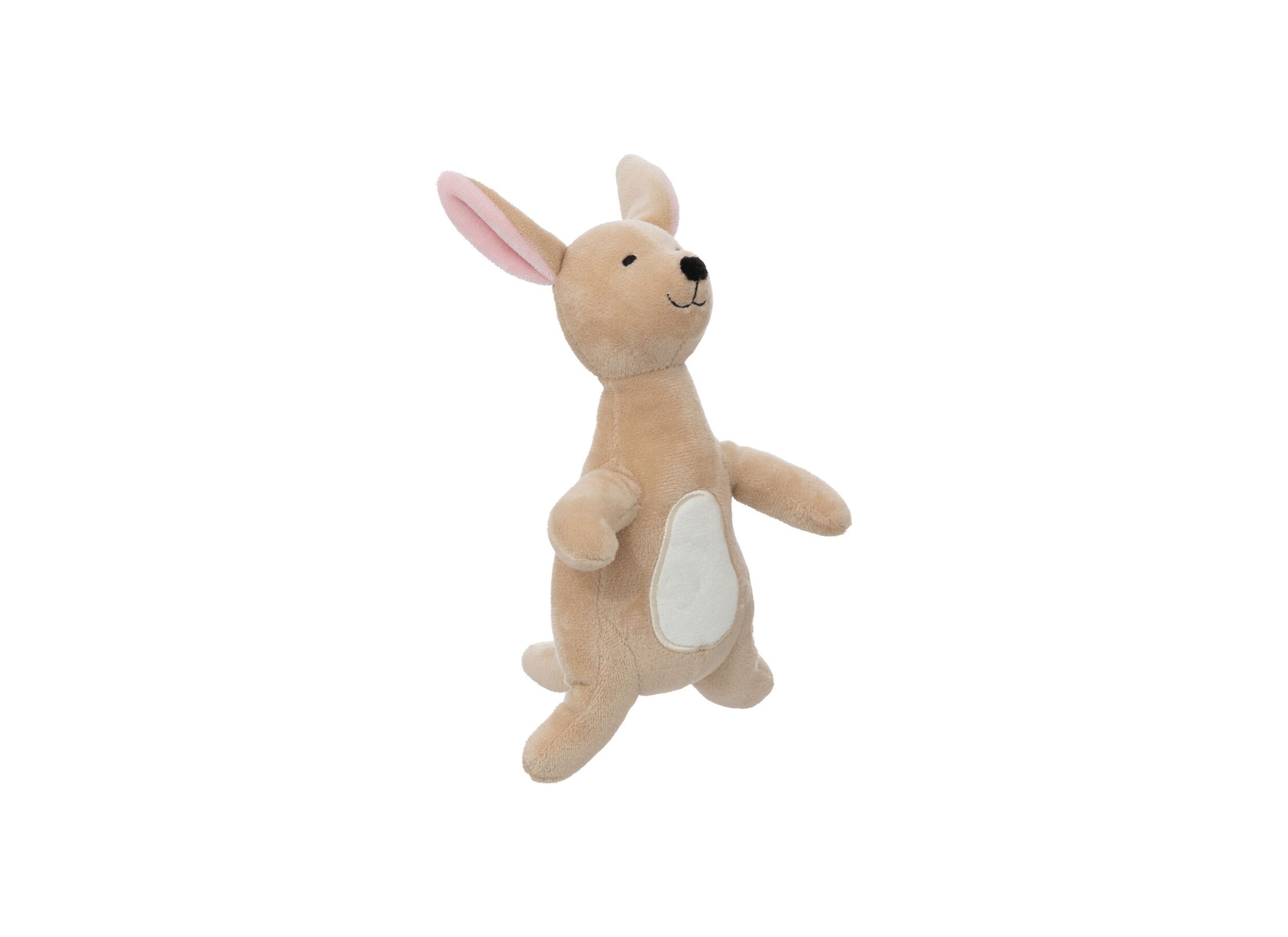 Overzichtsfoto - Knuffel Kangourou Blake H63cm - gerecycleerde polyester - beige