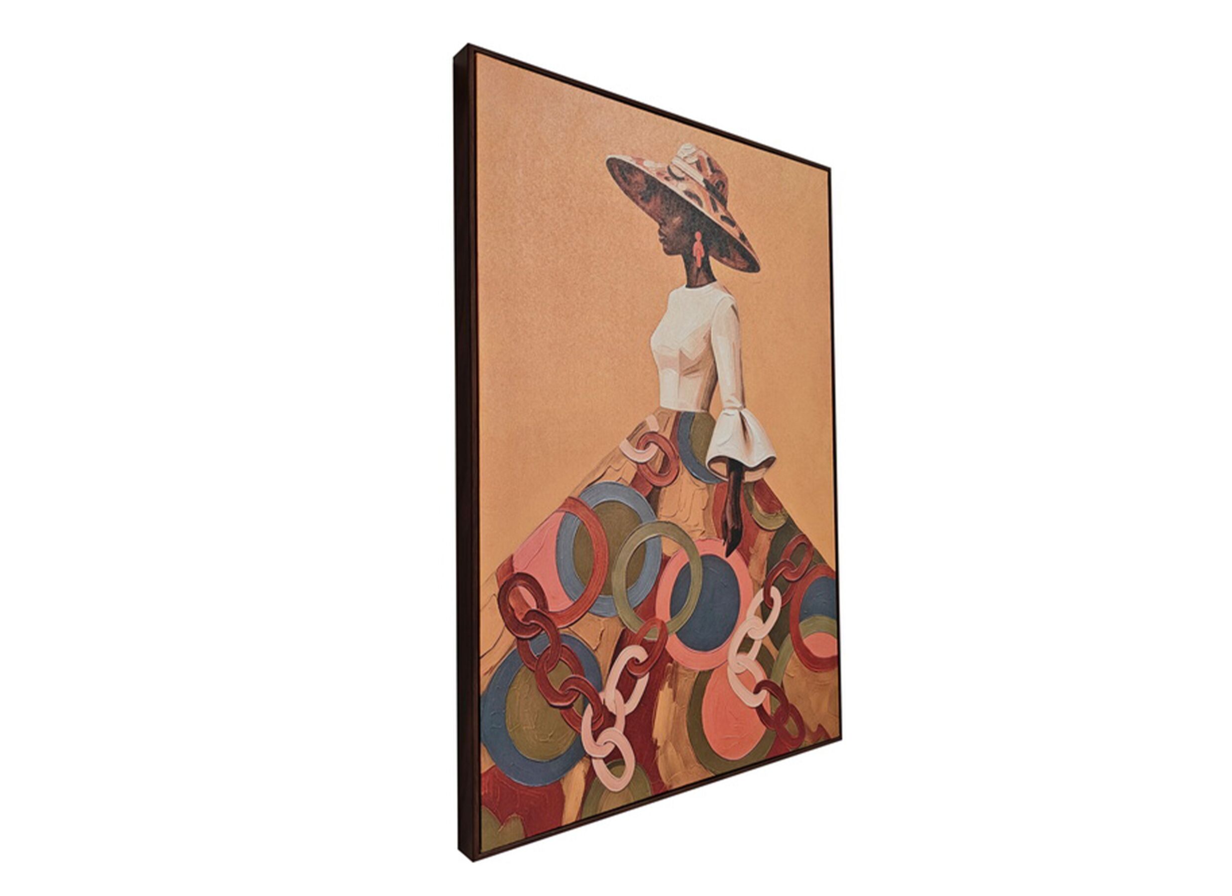 Overzichtsfoto - Print op canvas Color Walk 50x70cm