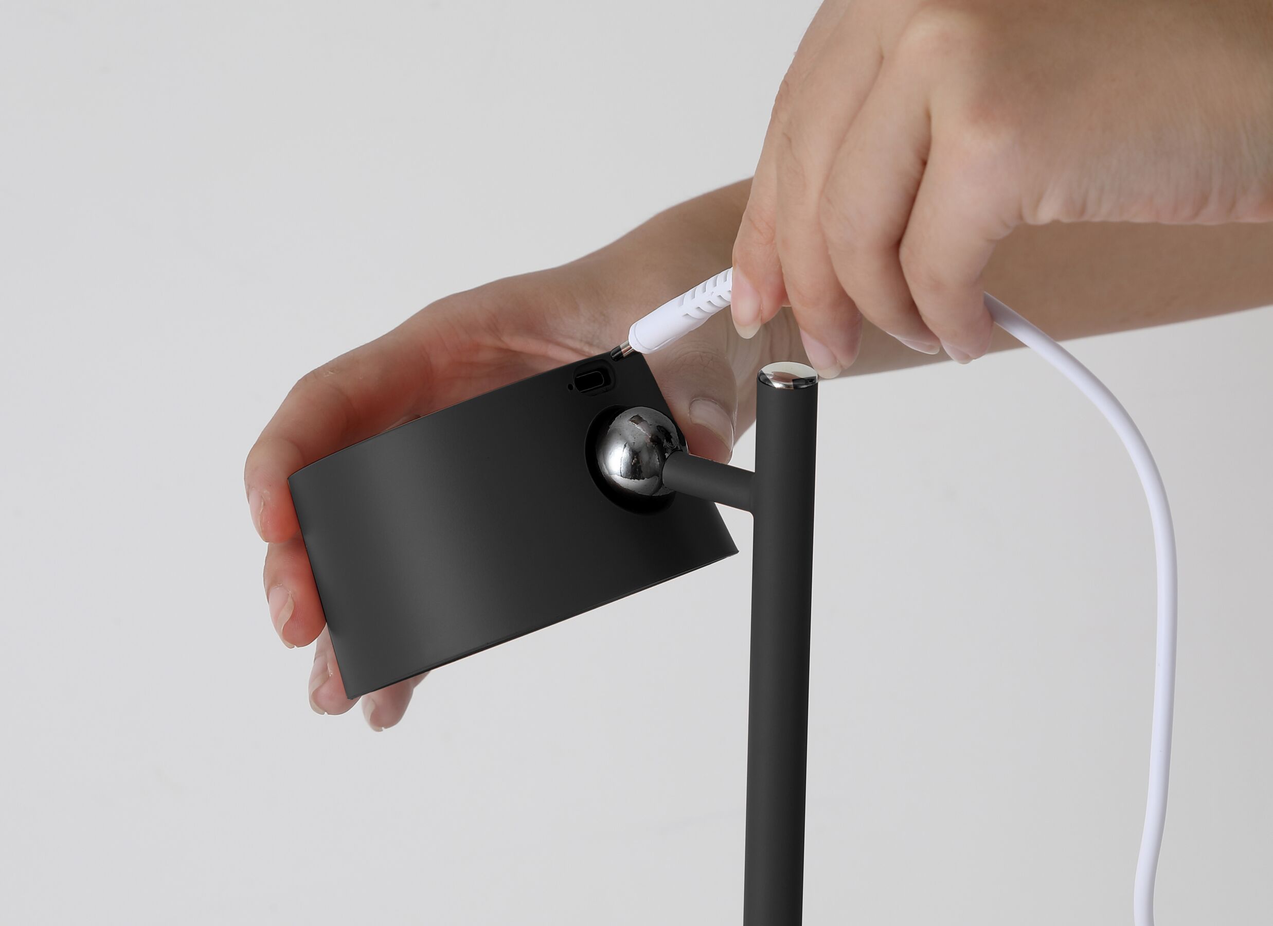 Sfeerfoto - Sfeerlamp Eole H35cm - metaal - zwart