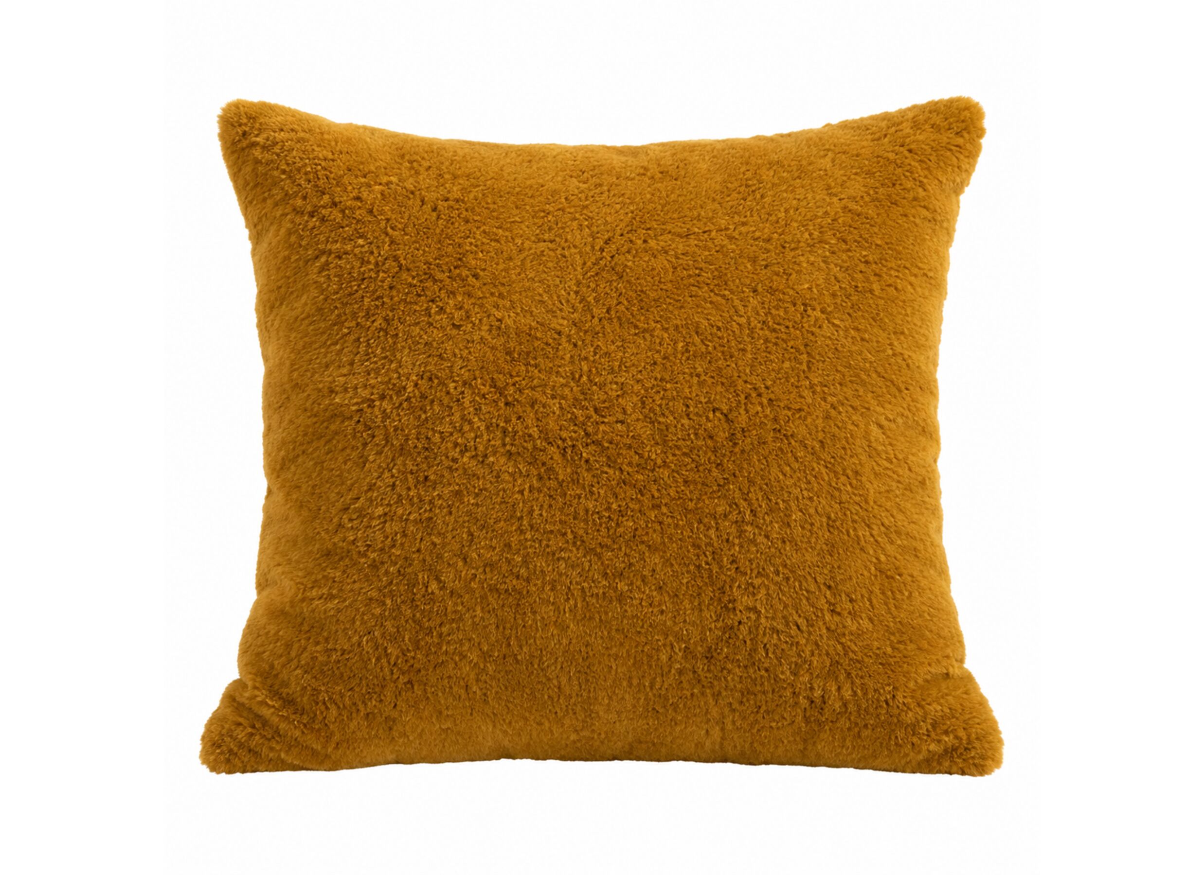 Kussen Indies Vibe 45x45cm - nepbont - brons - Coussin Indies Vibe 45x45cm - fausse fourrure - bronze