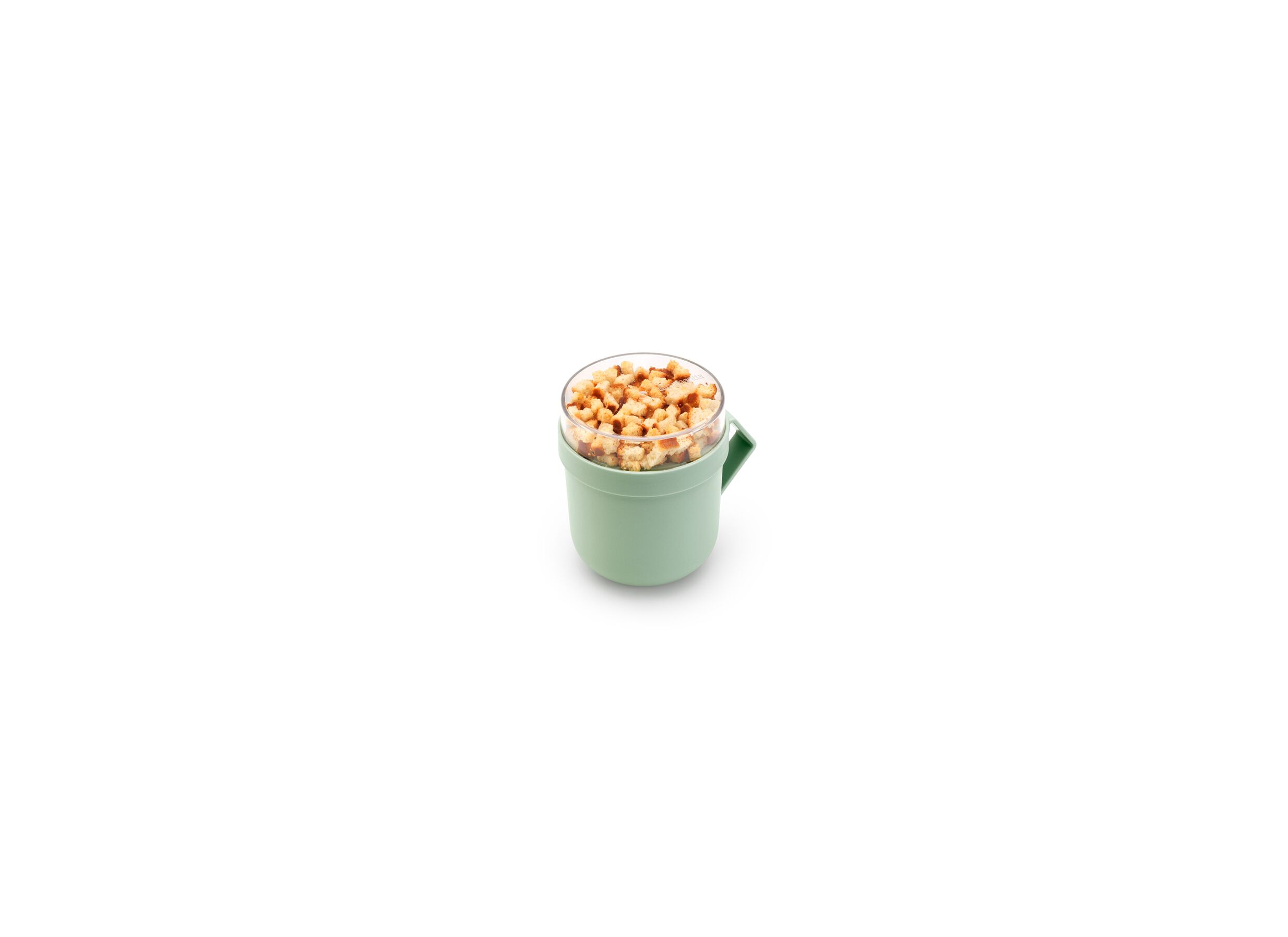 Foto ambiance - Tasse à soupe Make&Take 0,6L jade green