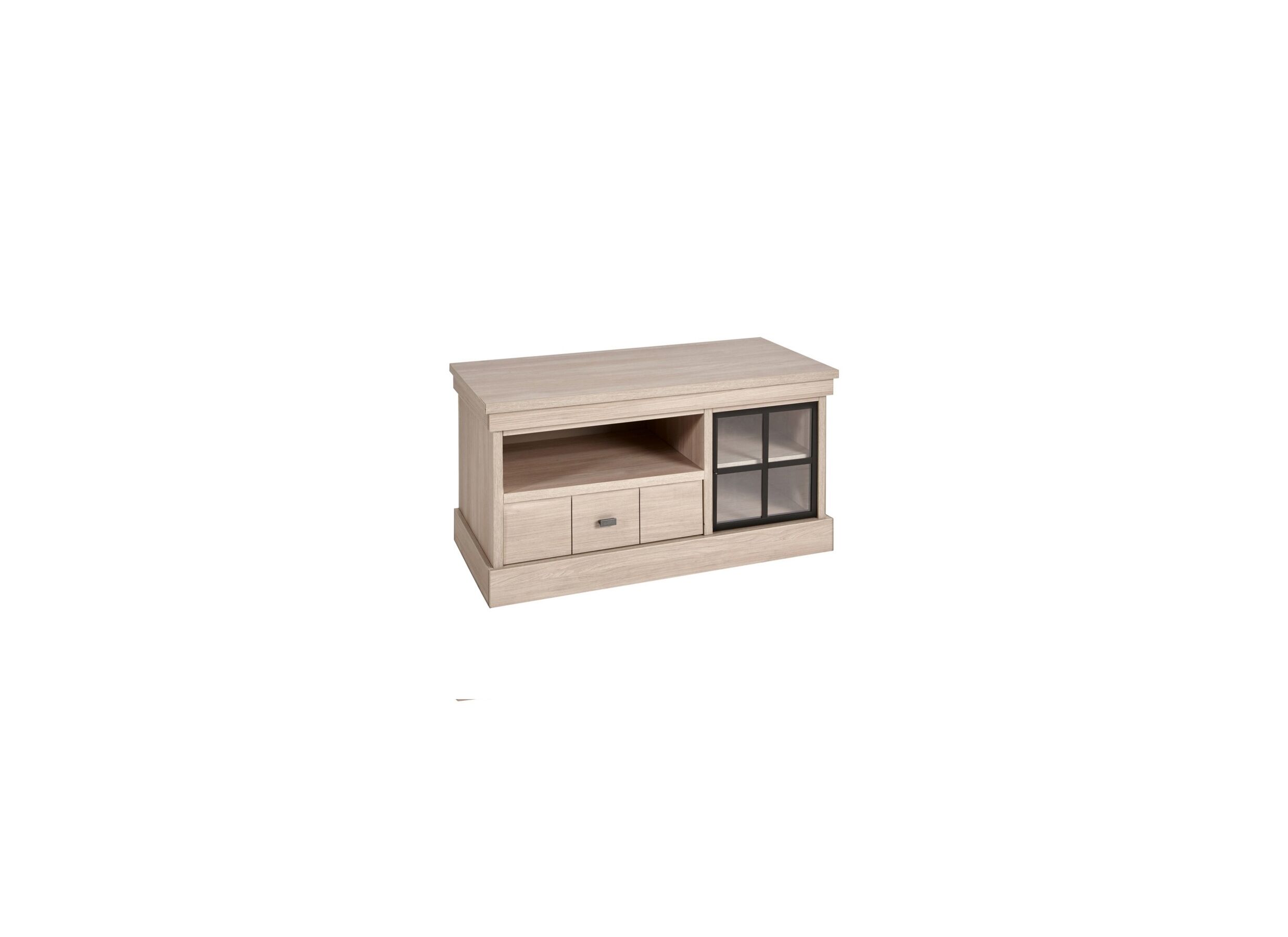 Tv-meubel 115cm - meubelplaat - beige - Meuble TV 115cm - film décoratif - beige