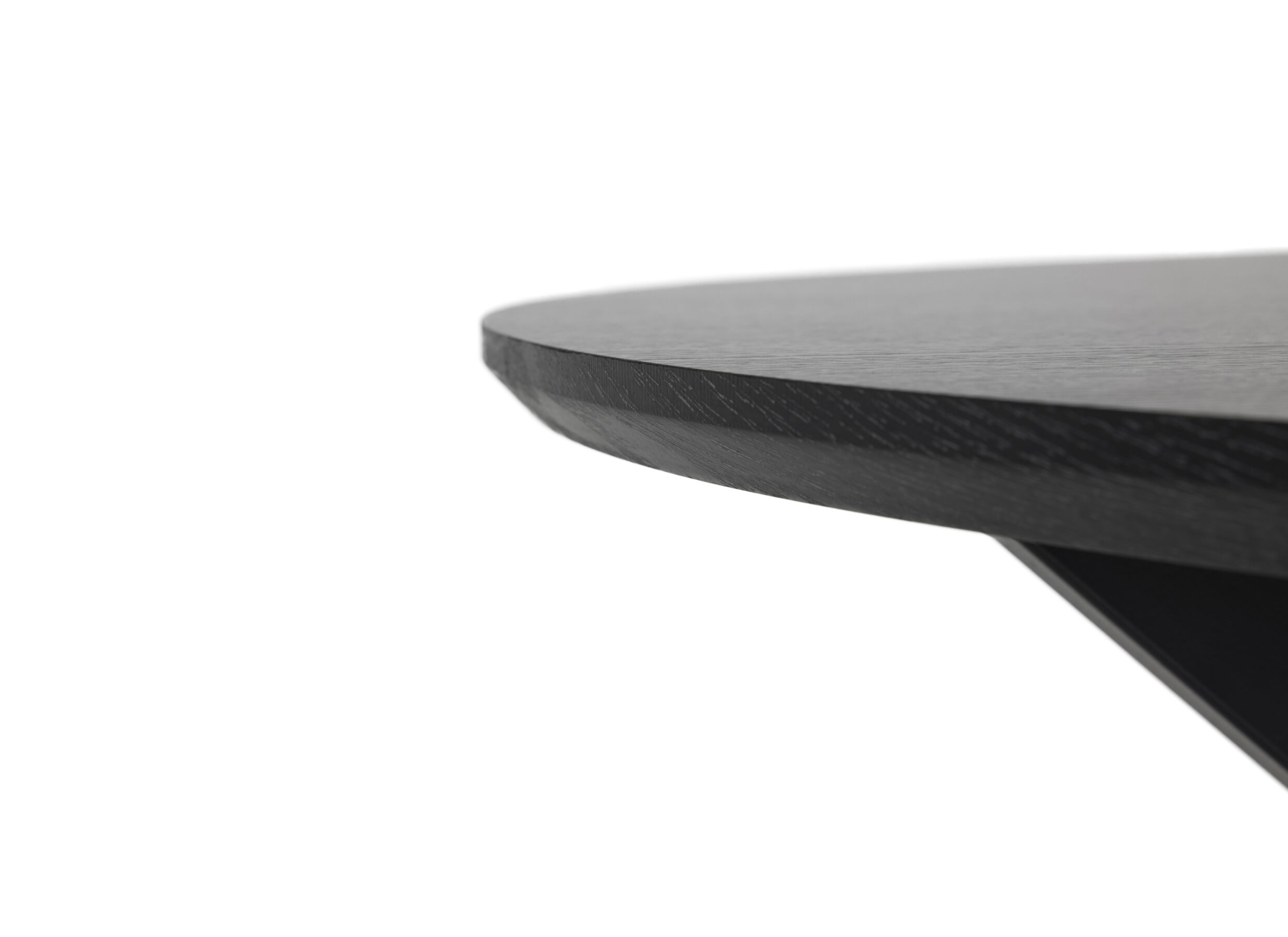 Ronde tafel Costa Ø120cm - melamine - zwart