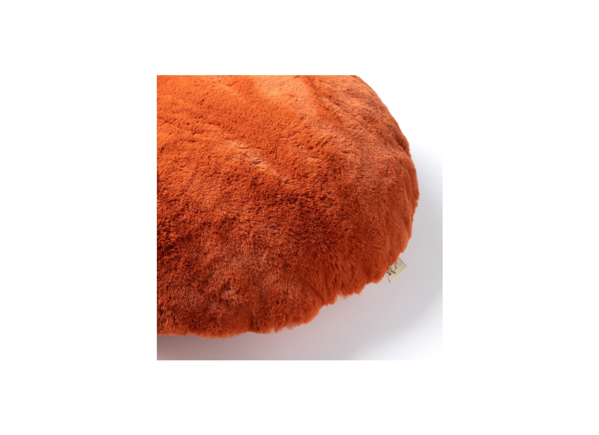 Detail - Coussin Zaya 45x45cm - tissu - potters clay
