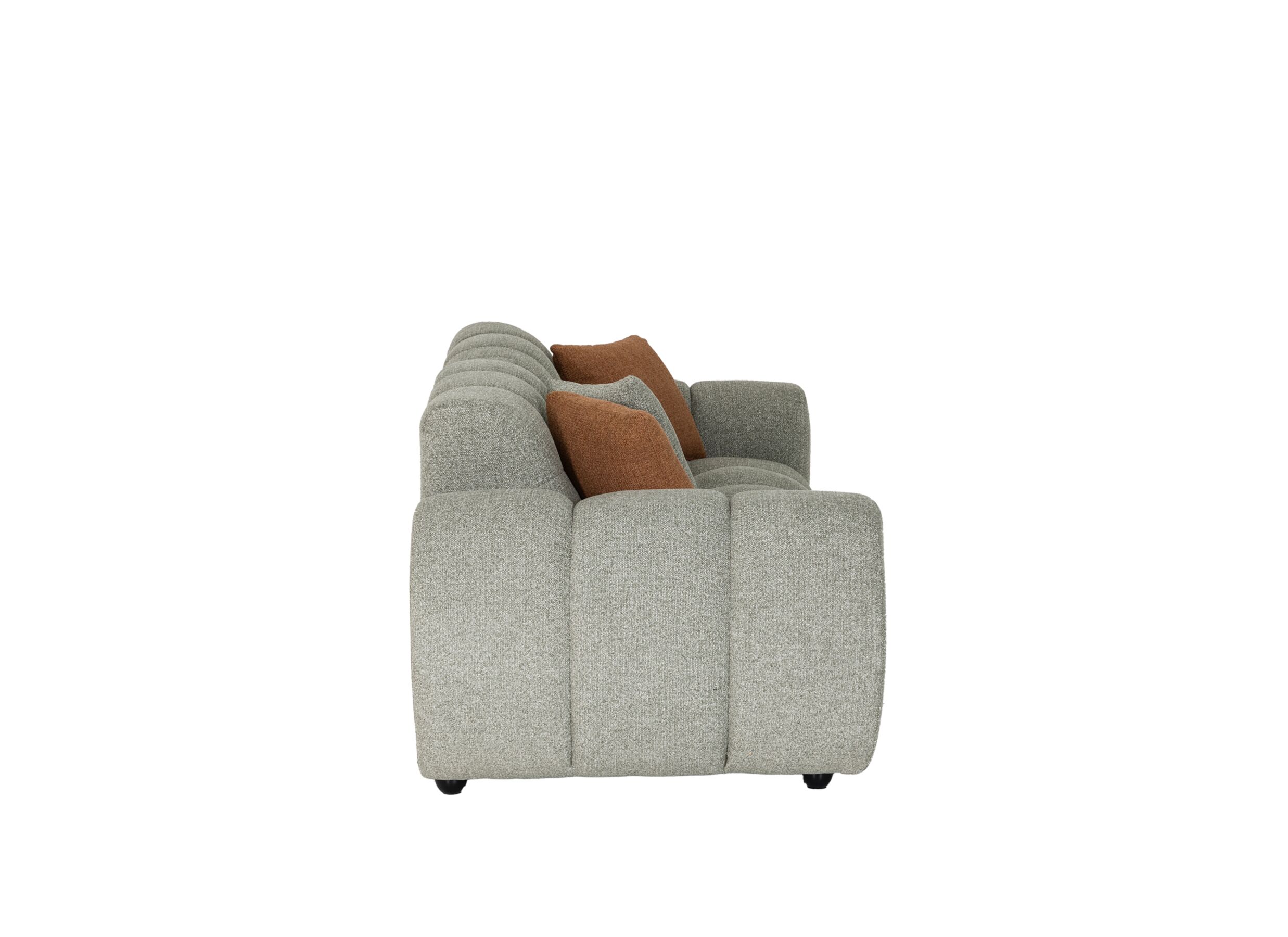 Overzichtsfoto - 3-zits zetels Golem 3-zit - chenille - groen