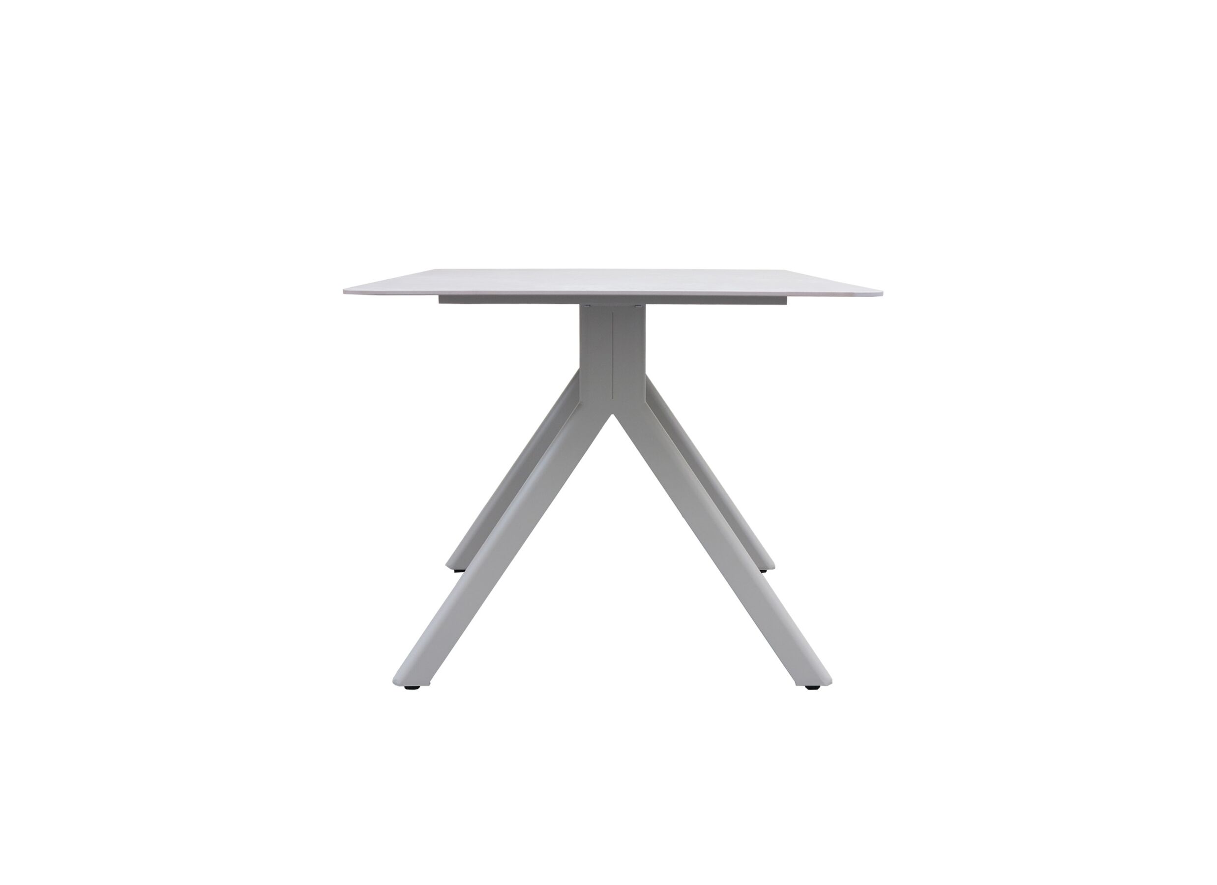 Aperçu - Table de jardin Oregano 160x90cm - aluminium MDF - greige