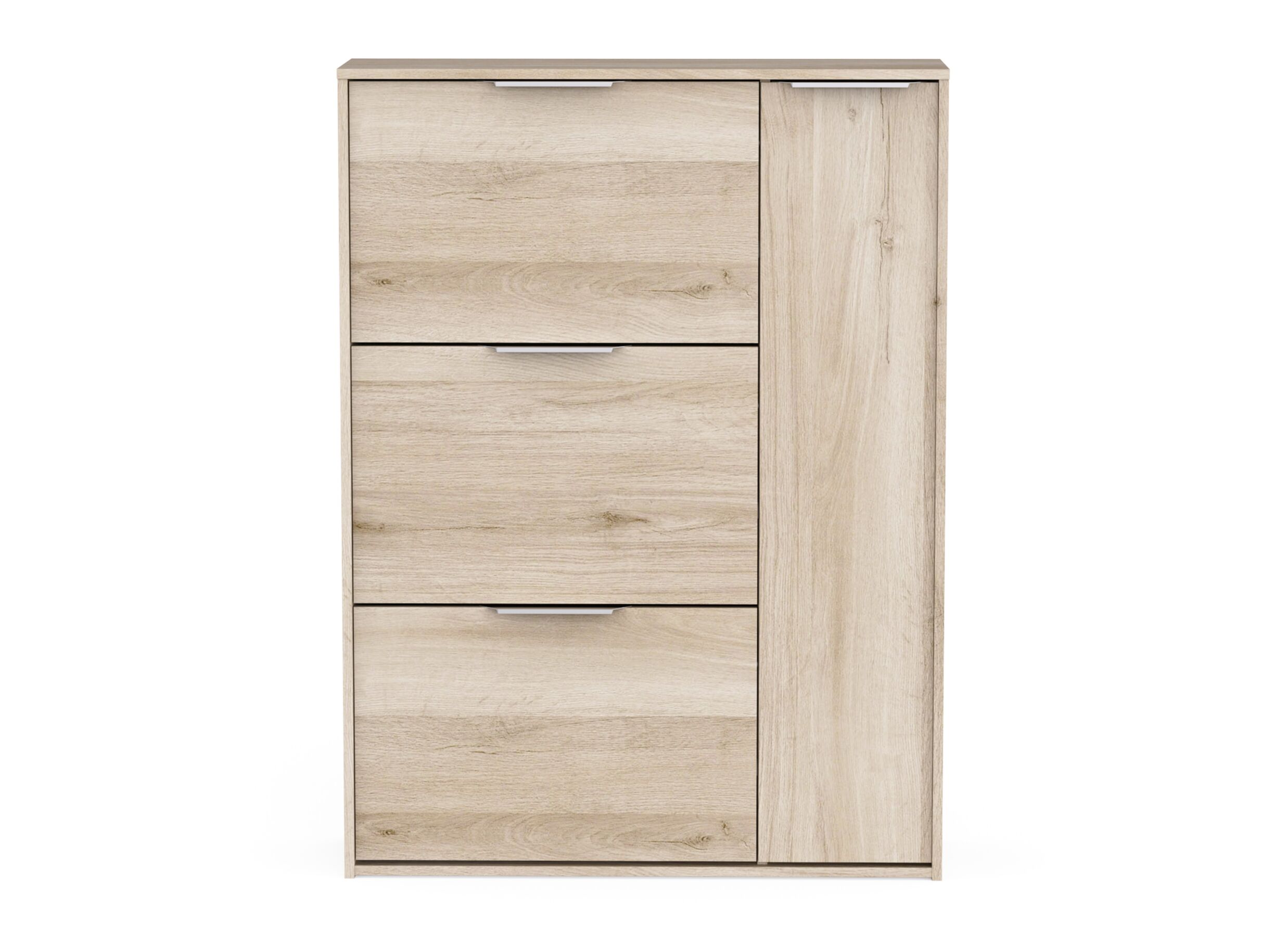 Aperçu - Armoire à chaussures Ghost 91x26x123cm - décor - chêne kronberg