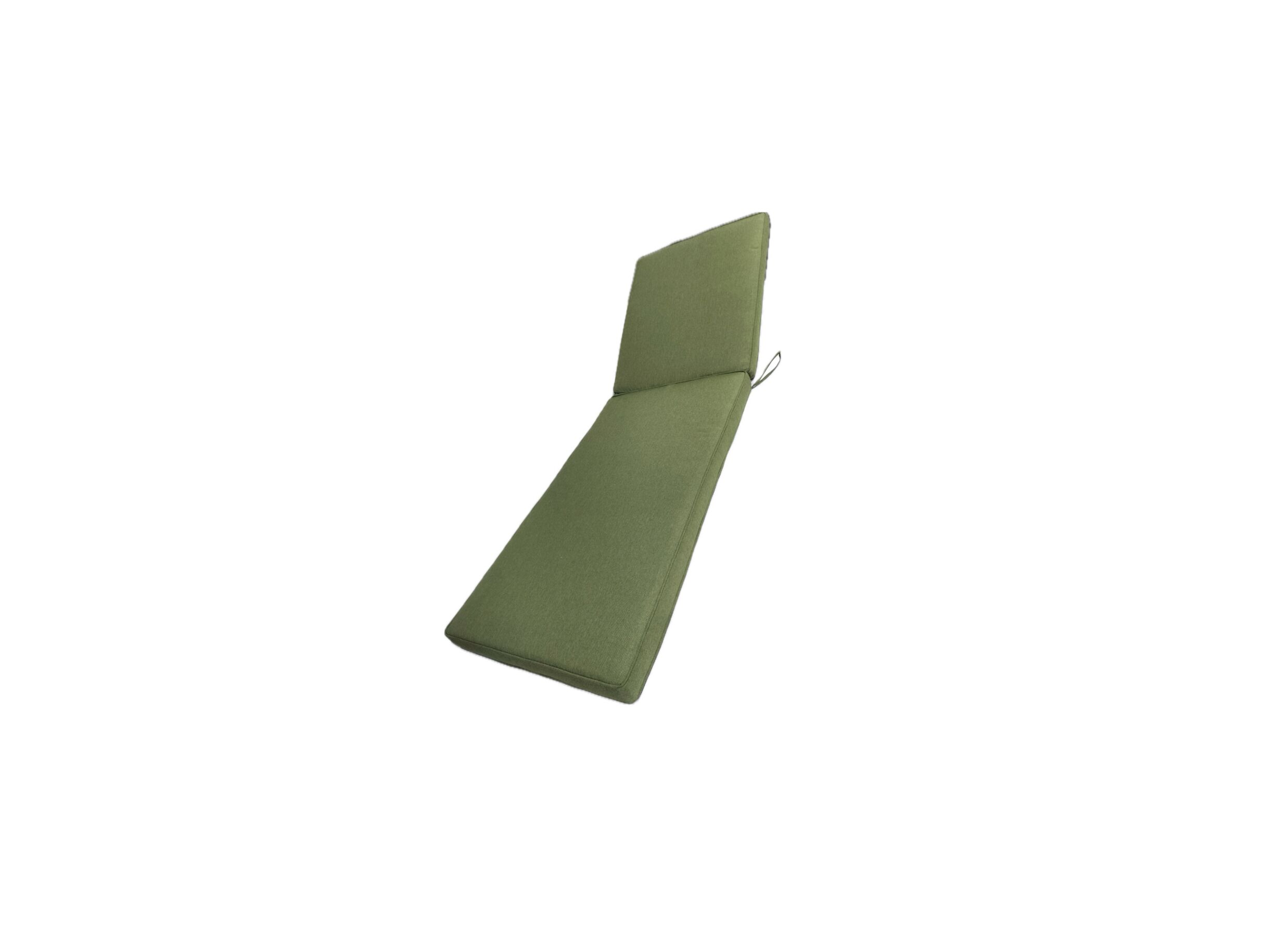 Plus Important - Coussin chaise longue Summertime 190x62cm - fibre polyester - vert