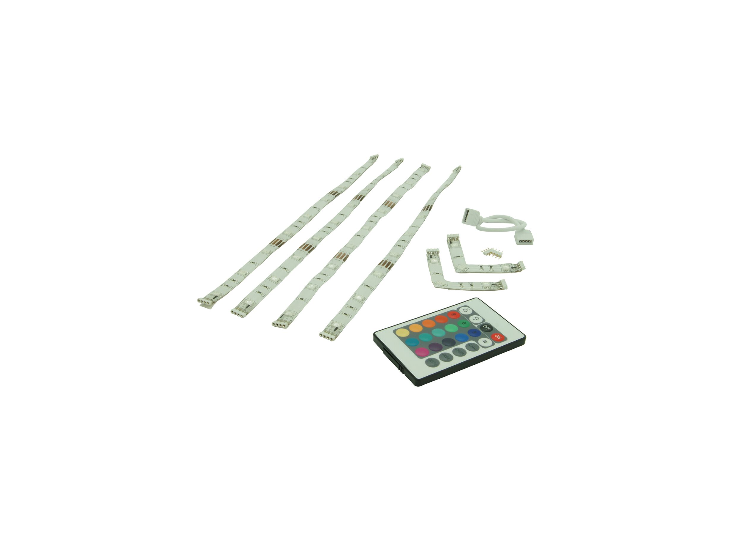 Ruban LED RGB IP44 set van 4 - Ruban LED RGB IP44 set van 4
