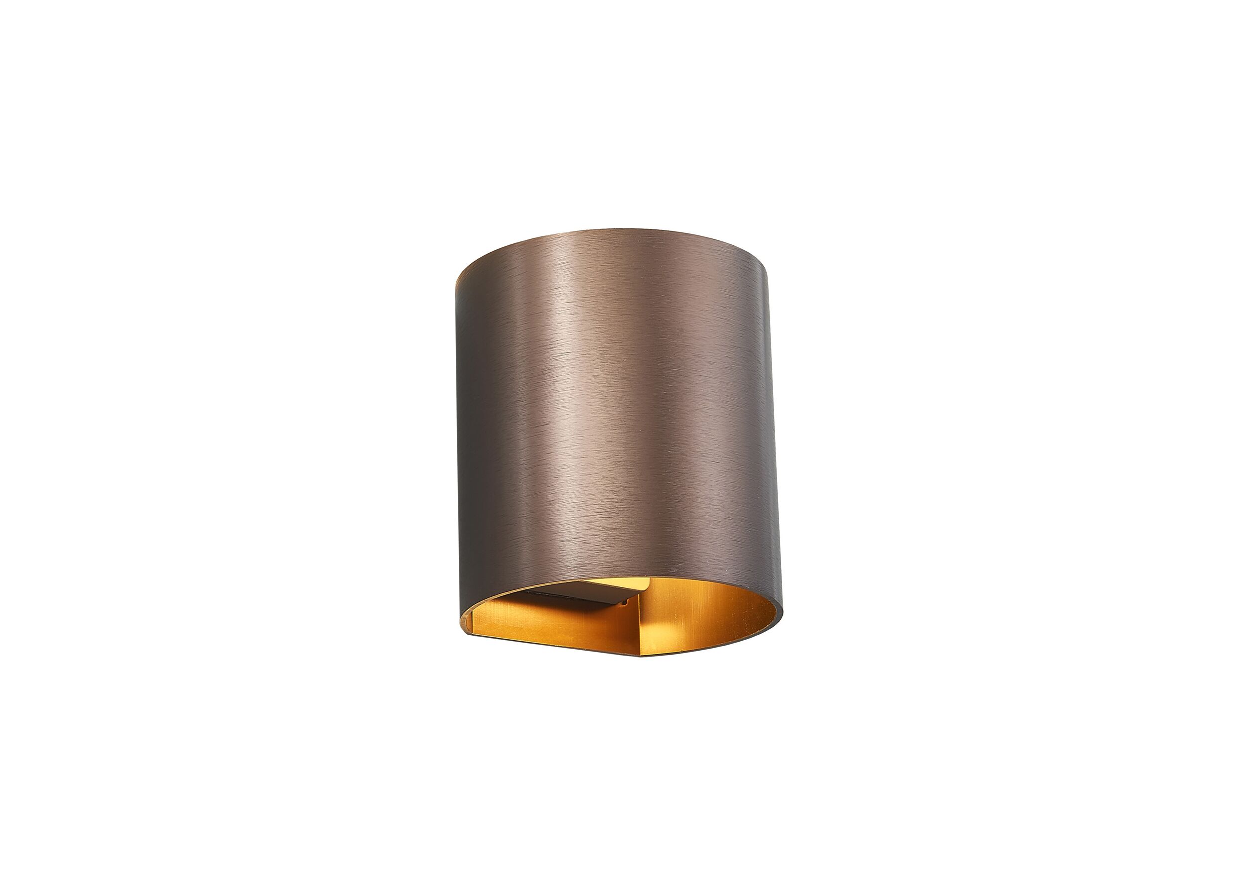 Wandlamp geborsteld brons 40W G9 - Wandlamp geborsteld brons 40W G9