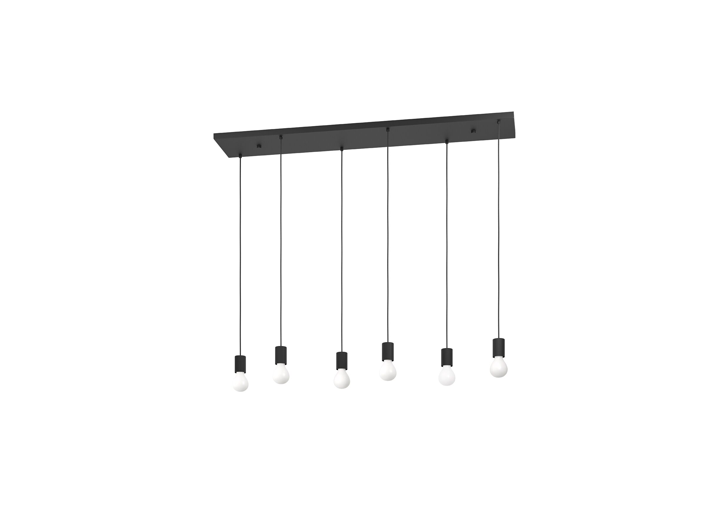 Hanglamp Nogalte 130x22cm 6x40W E27