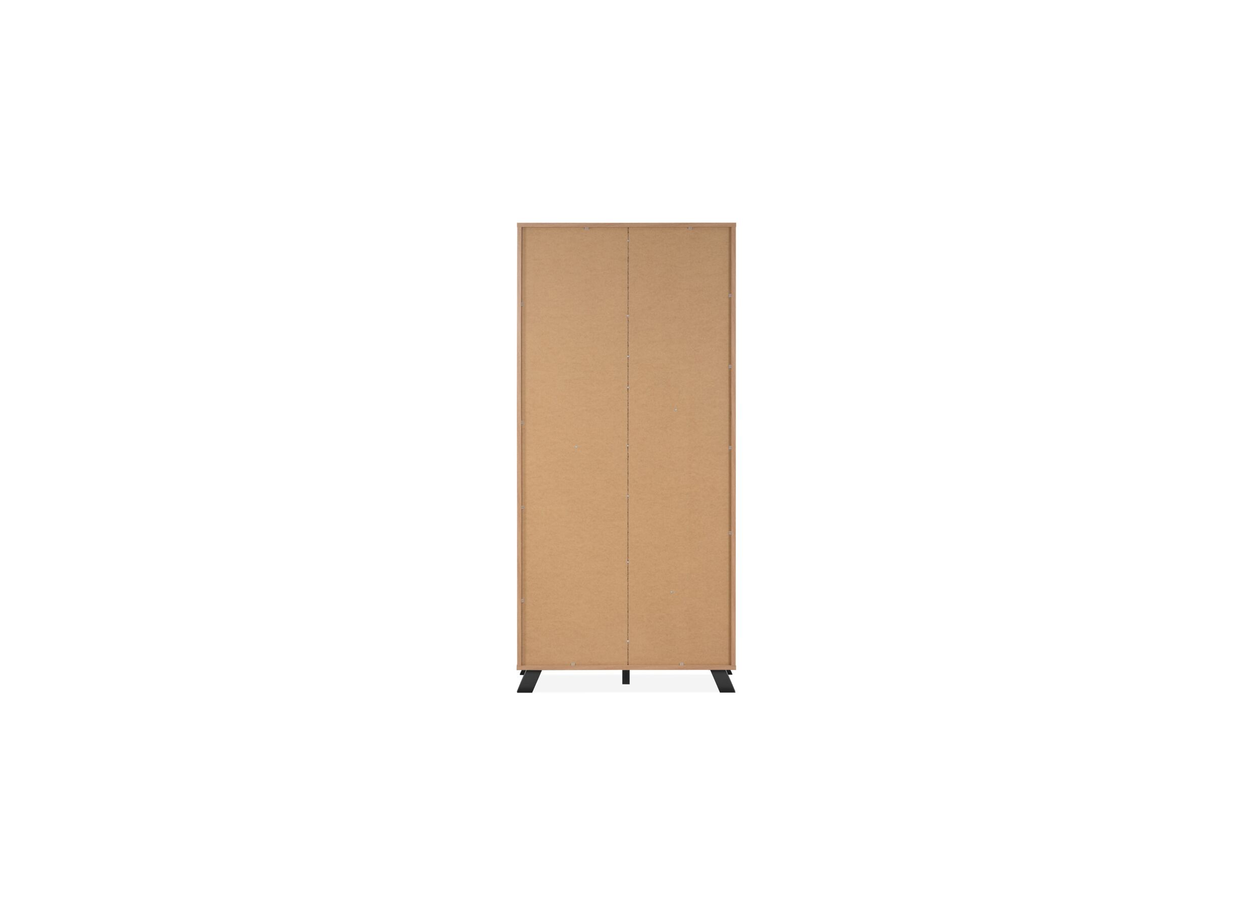 Aperçu - Vitrine Medan 92cm - mélamine - chêne artisanal