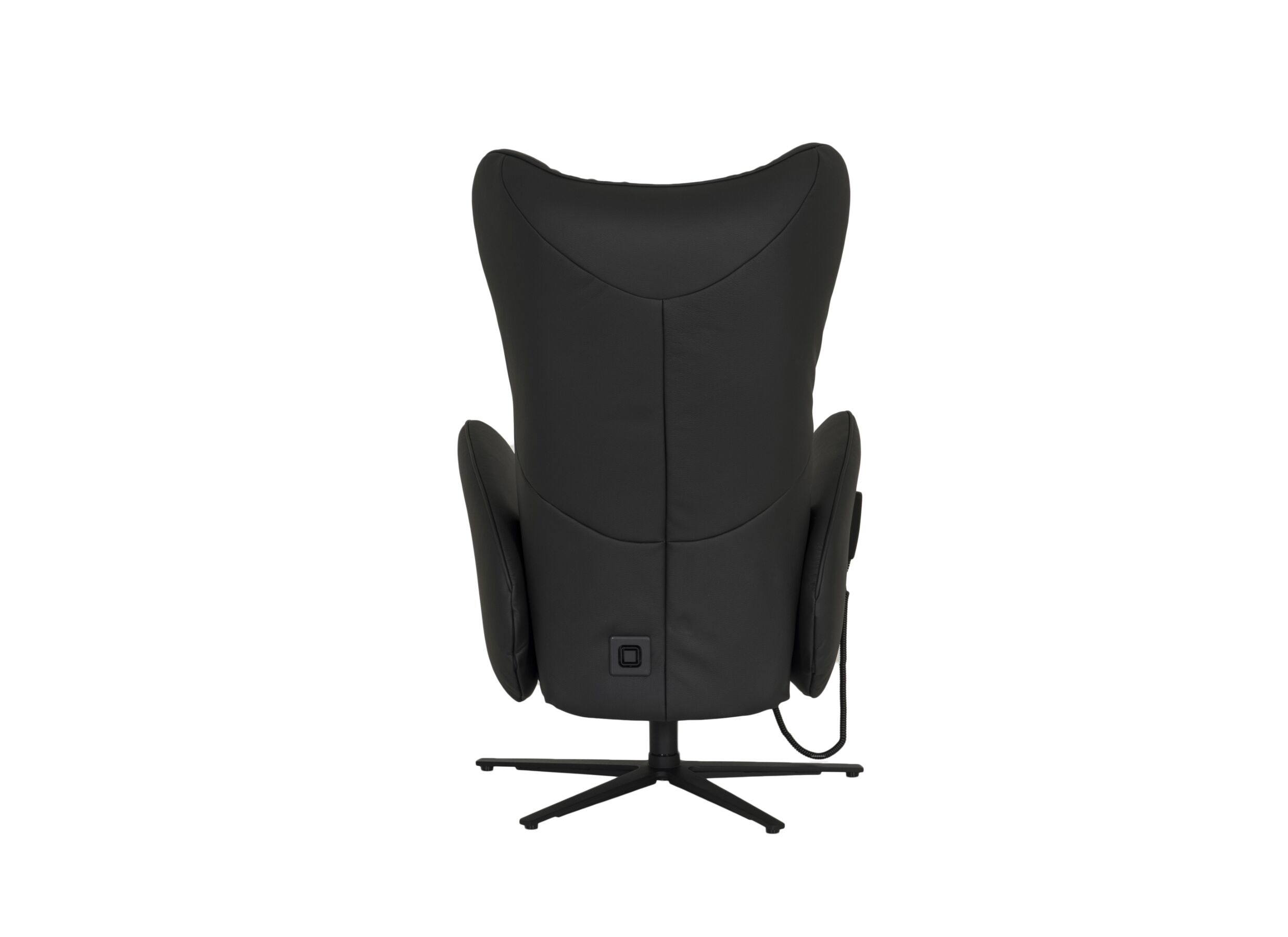 Overzichtsfoto - Relaxzetel 7589.22V+Z60 elektrisch - leder - zwart
