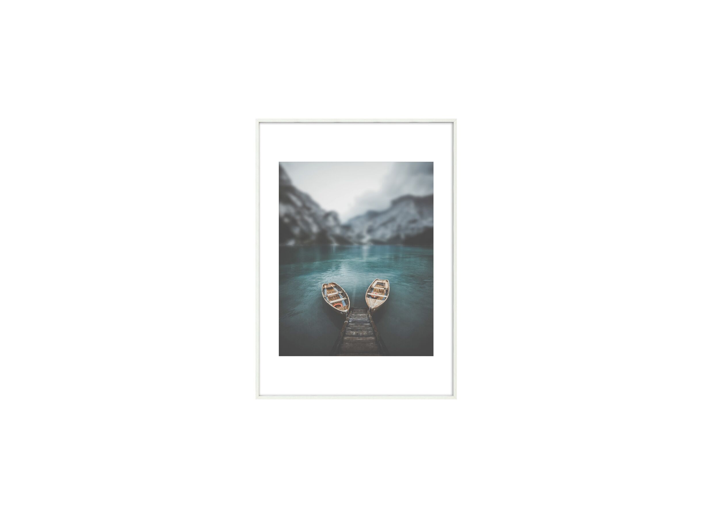 Cadre photo Brasil 50x70cm - Cadre photo Brasil 70x50cm - MDF - blanc