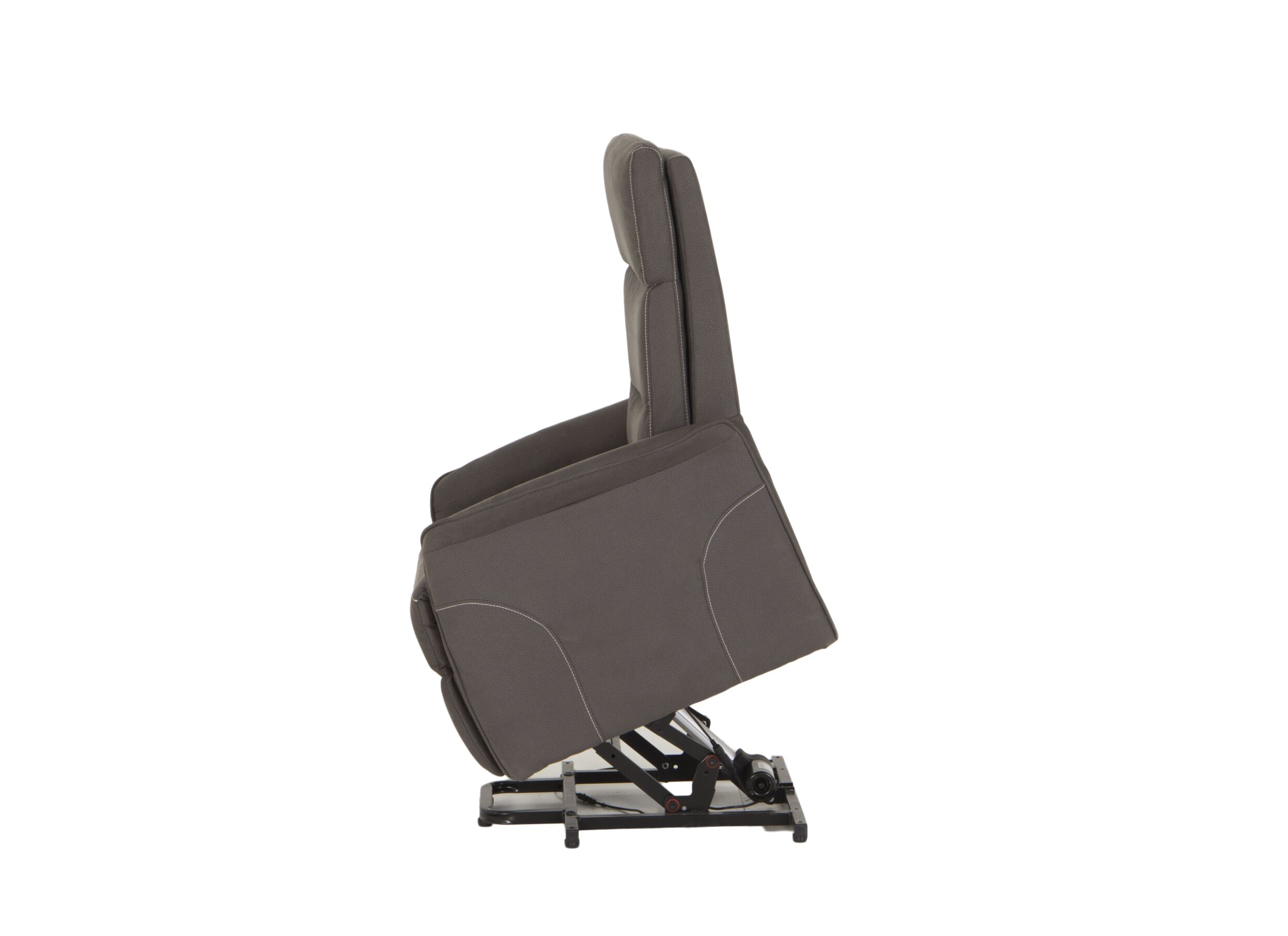 Fauteuil relax Penny Lane eléctrique - stof - gris