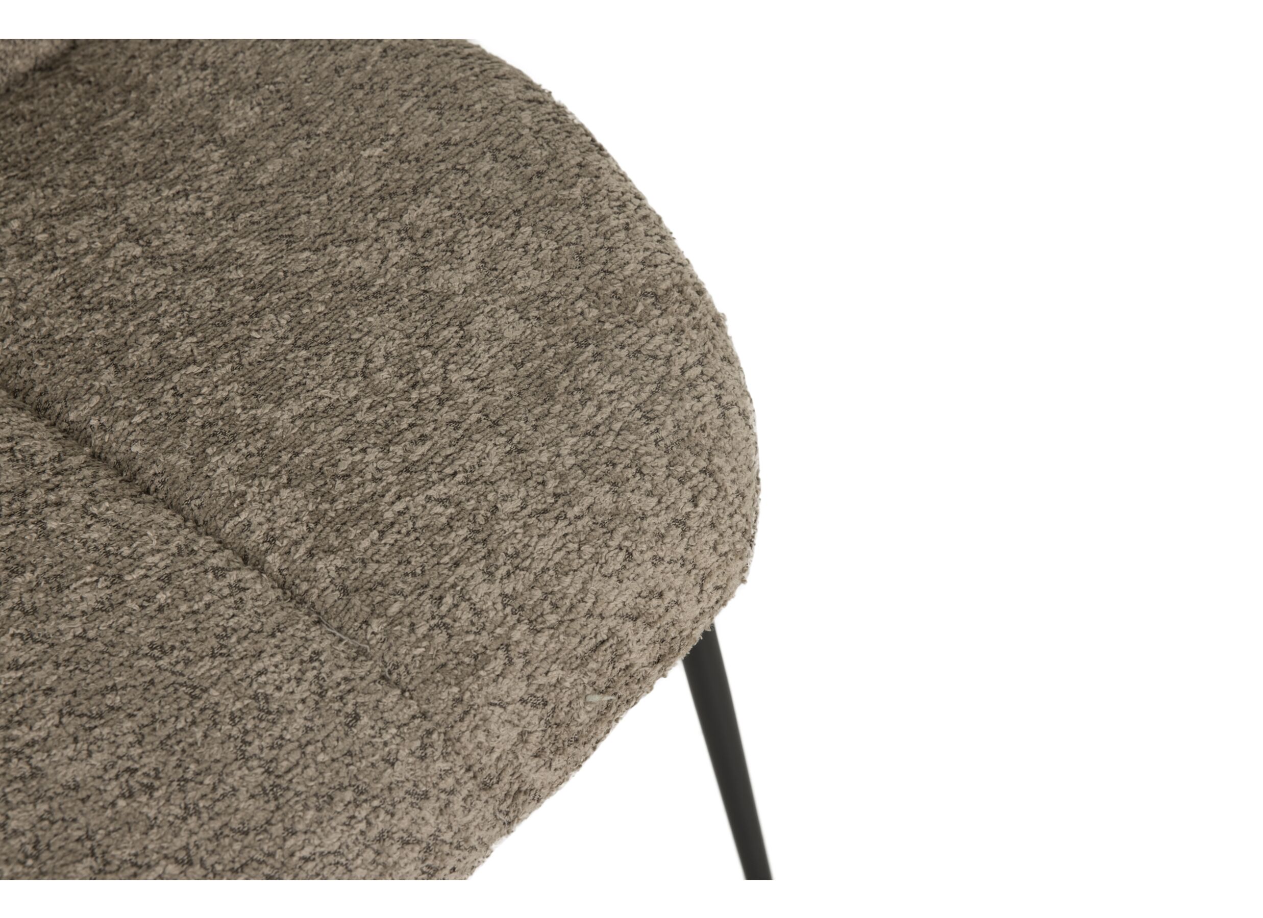 Detail - Chaise Taupo 50,5x87,5x61cm - fibre polyester - taupe