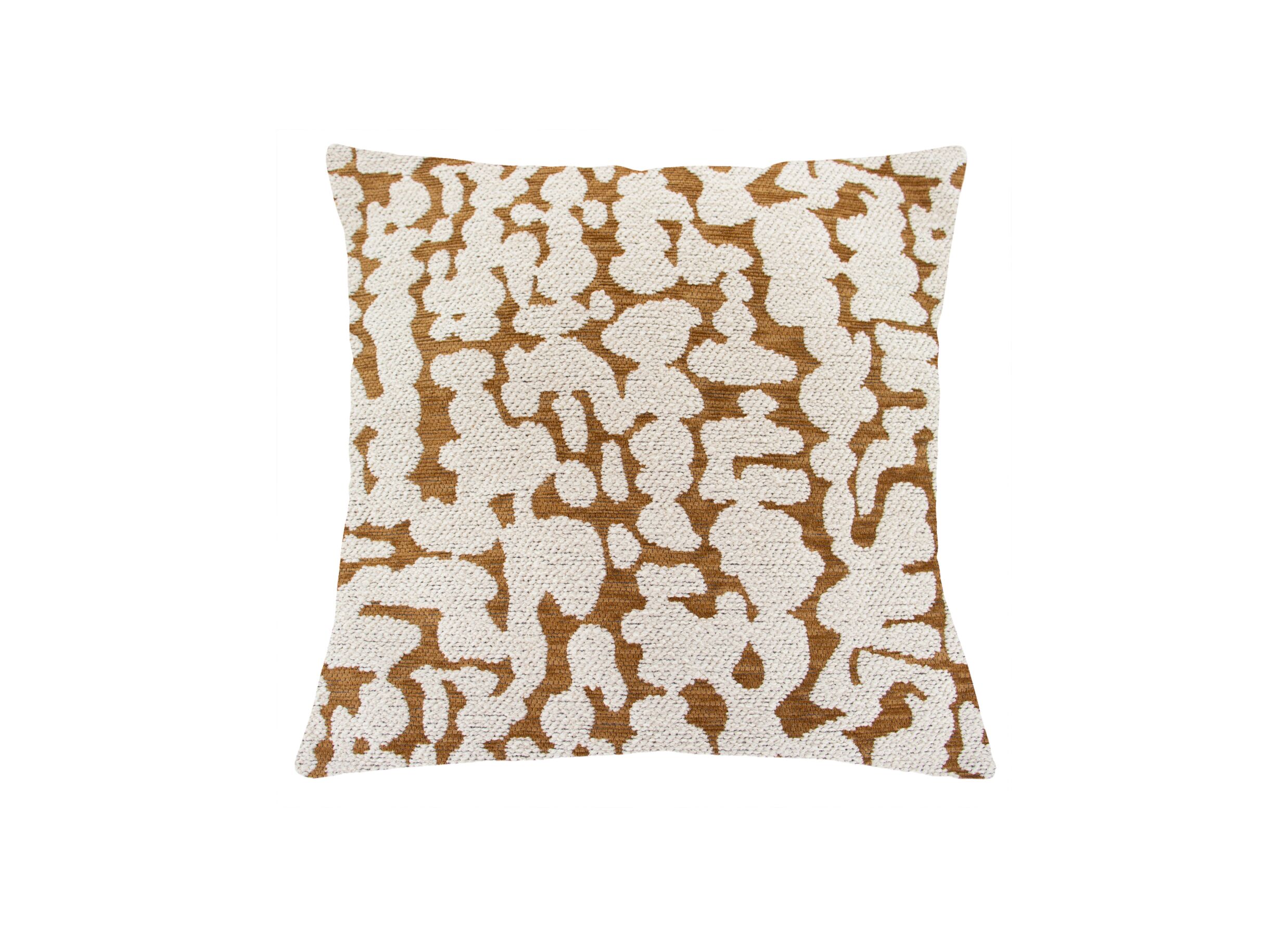 Kussen Daan 45x45cm - stof - oker - Kussen Daan 45x45cm - stof - oker