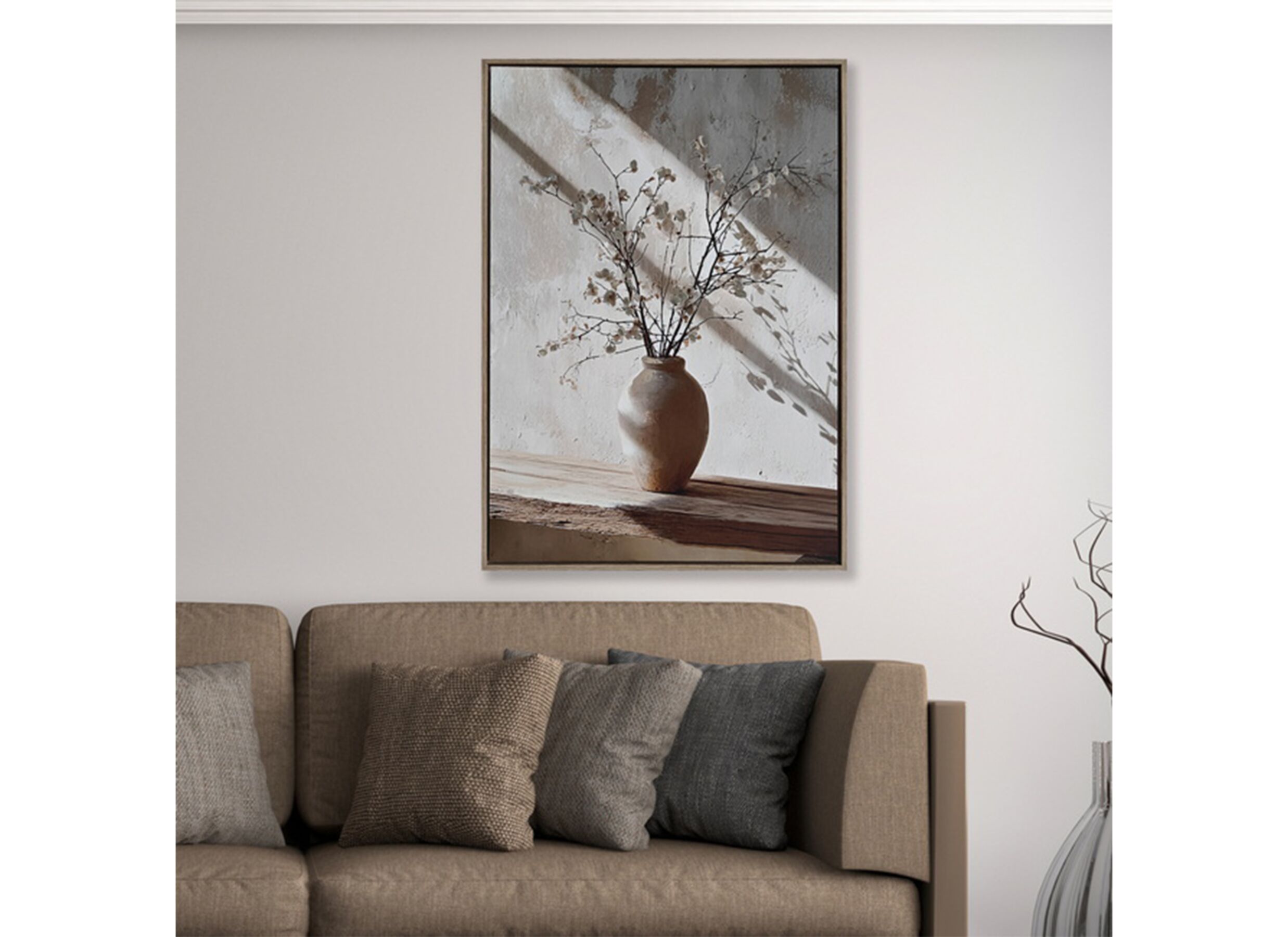 Sfeerfoto - Print op canvas Branch 50x70cm