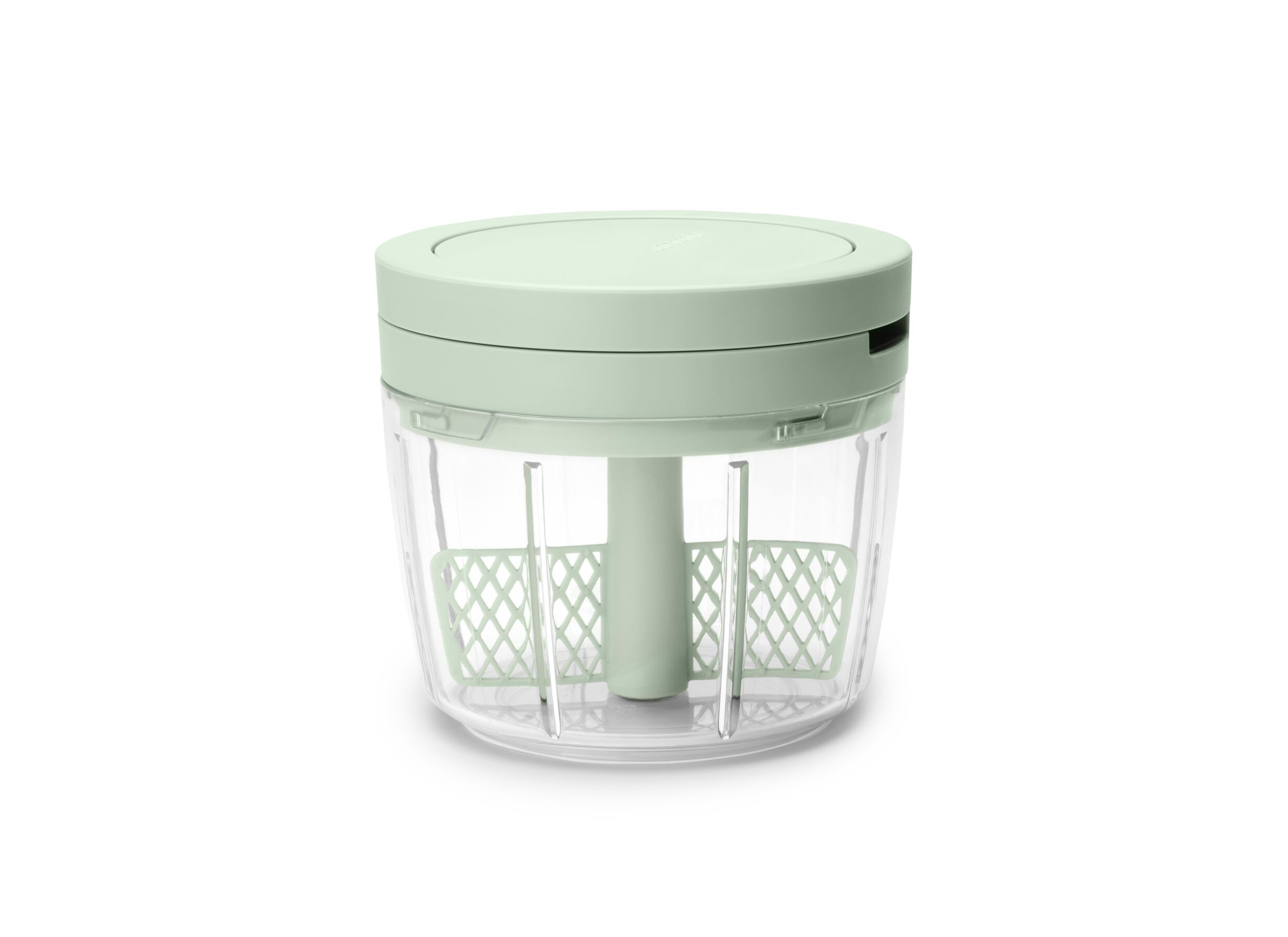 Tasty handmatige hakmolen 13 - Tasty handmatige hakmolen 13,50x12cm - kunststof - jade green