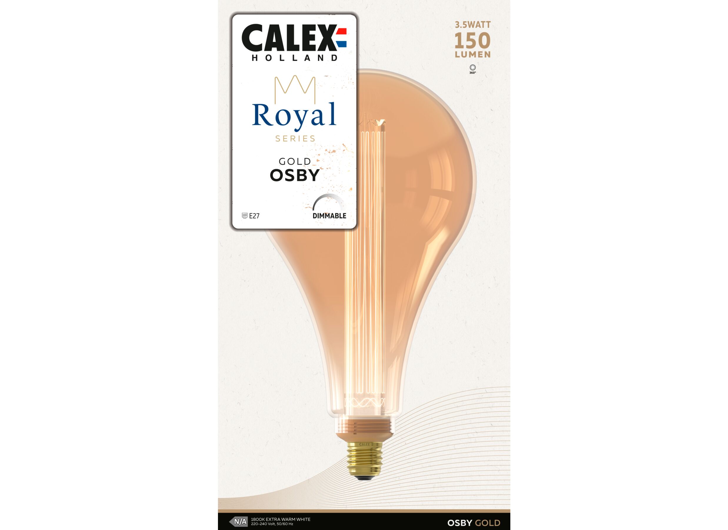 Detail - Ampoule LED Royal Osby 3,5W E27