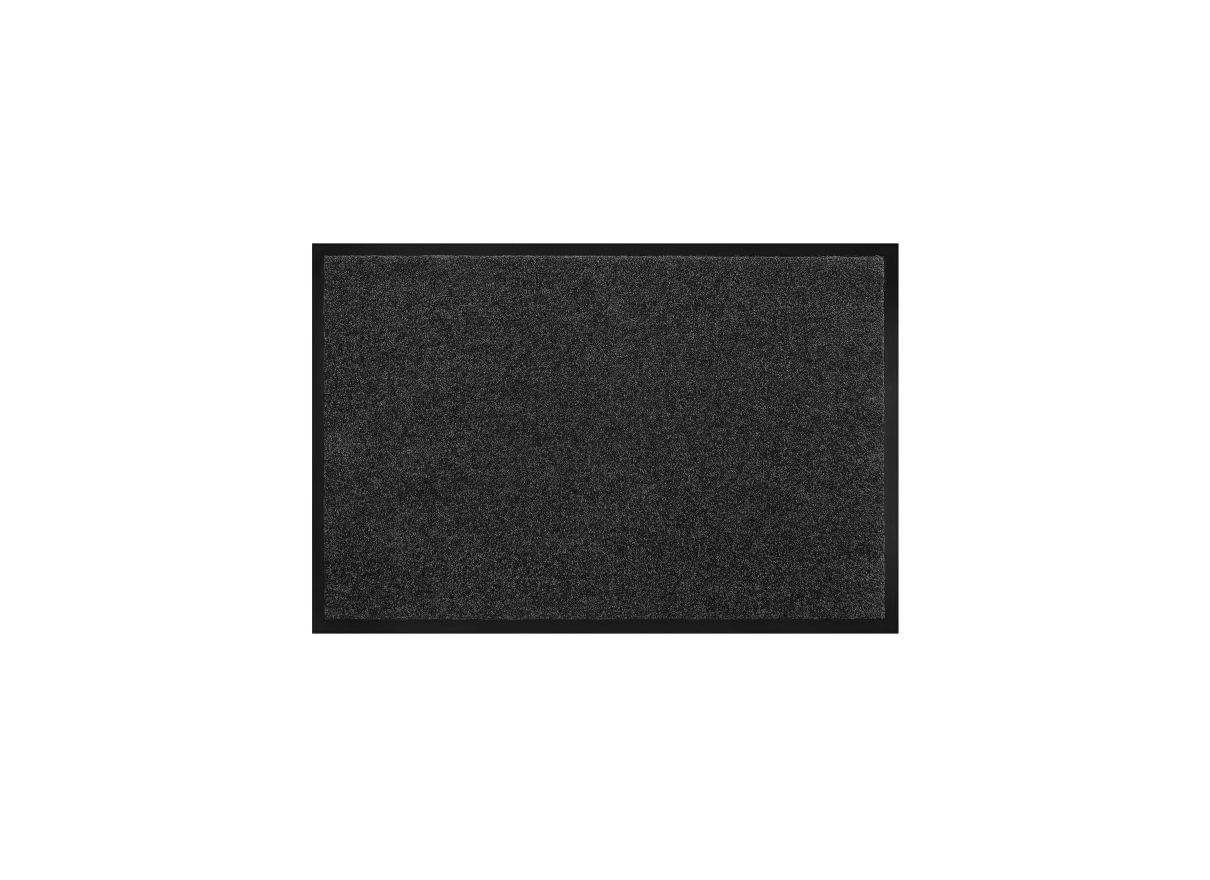 Deurmat Twister 60x40cm polyamide zwart - Deurmat Twister 60x40cm polyamide zwart
