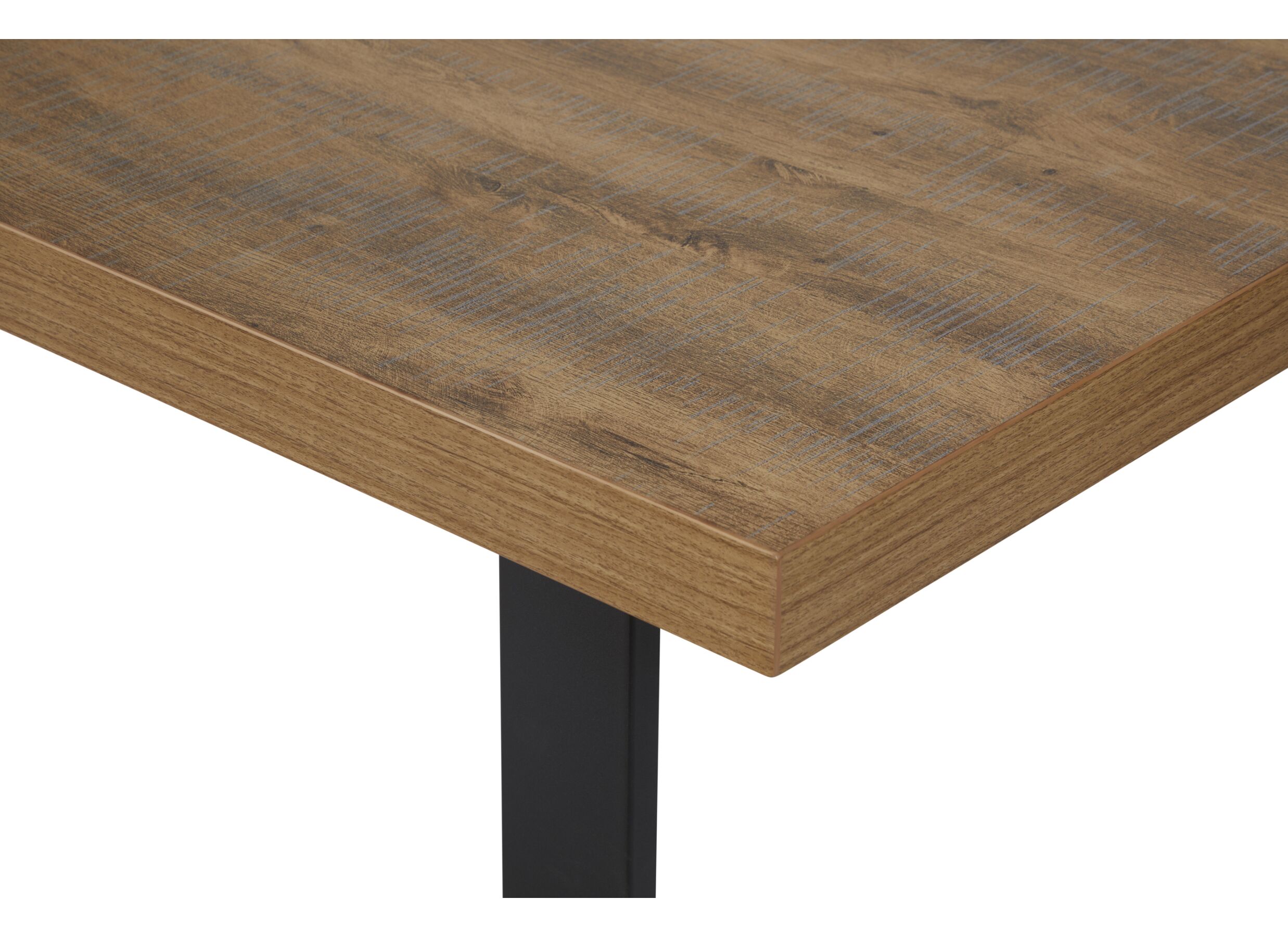 Table Samuel 200x95cm - panneau décor - chêne denver