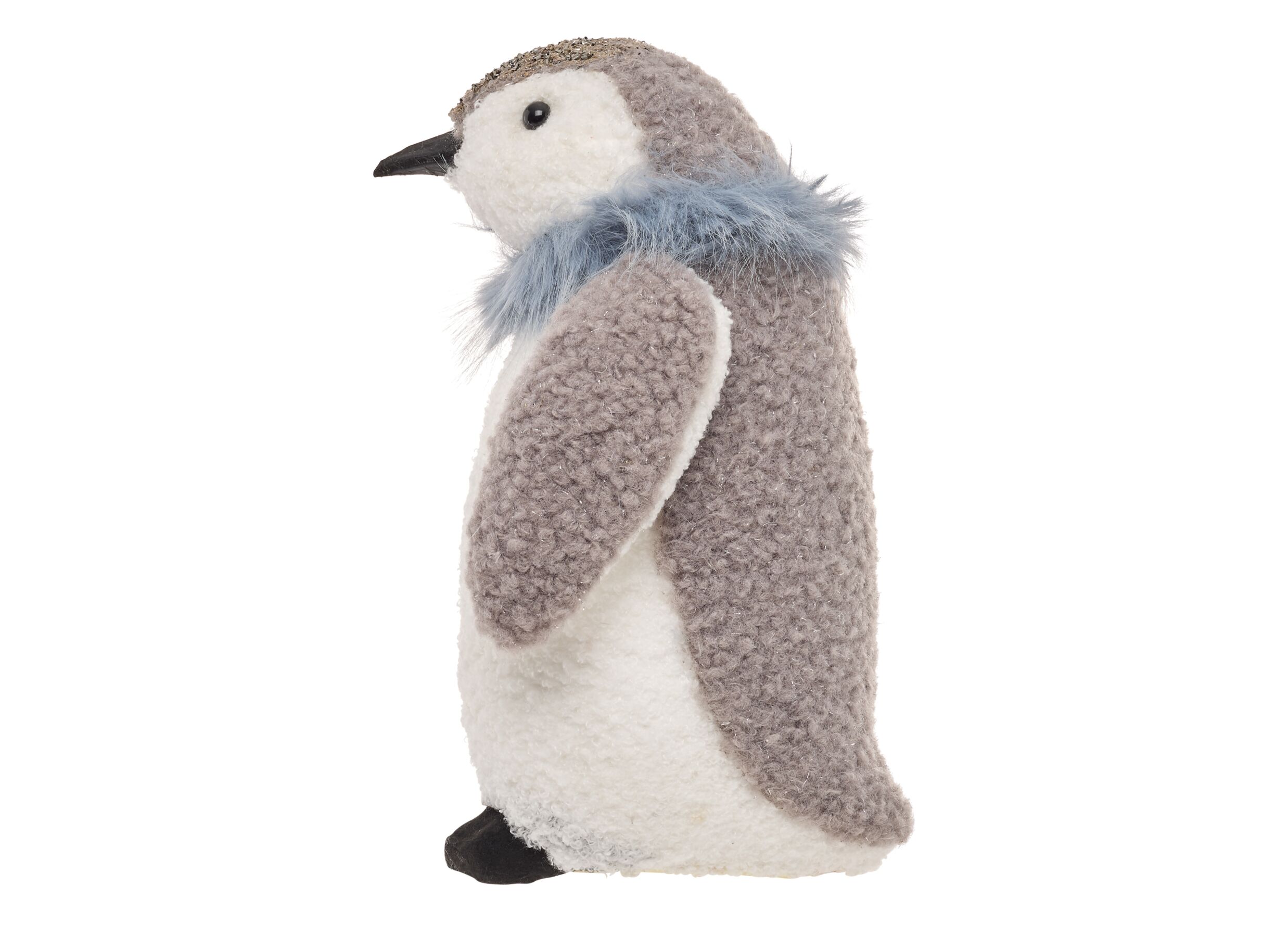 Aperçu - Décoration de Noël Pinguin H29cm - tissu - multicolor
