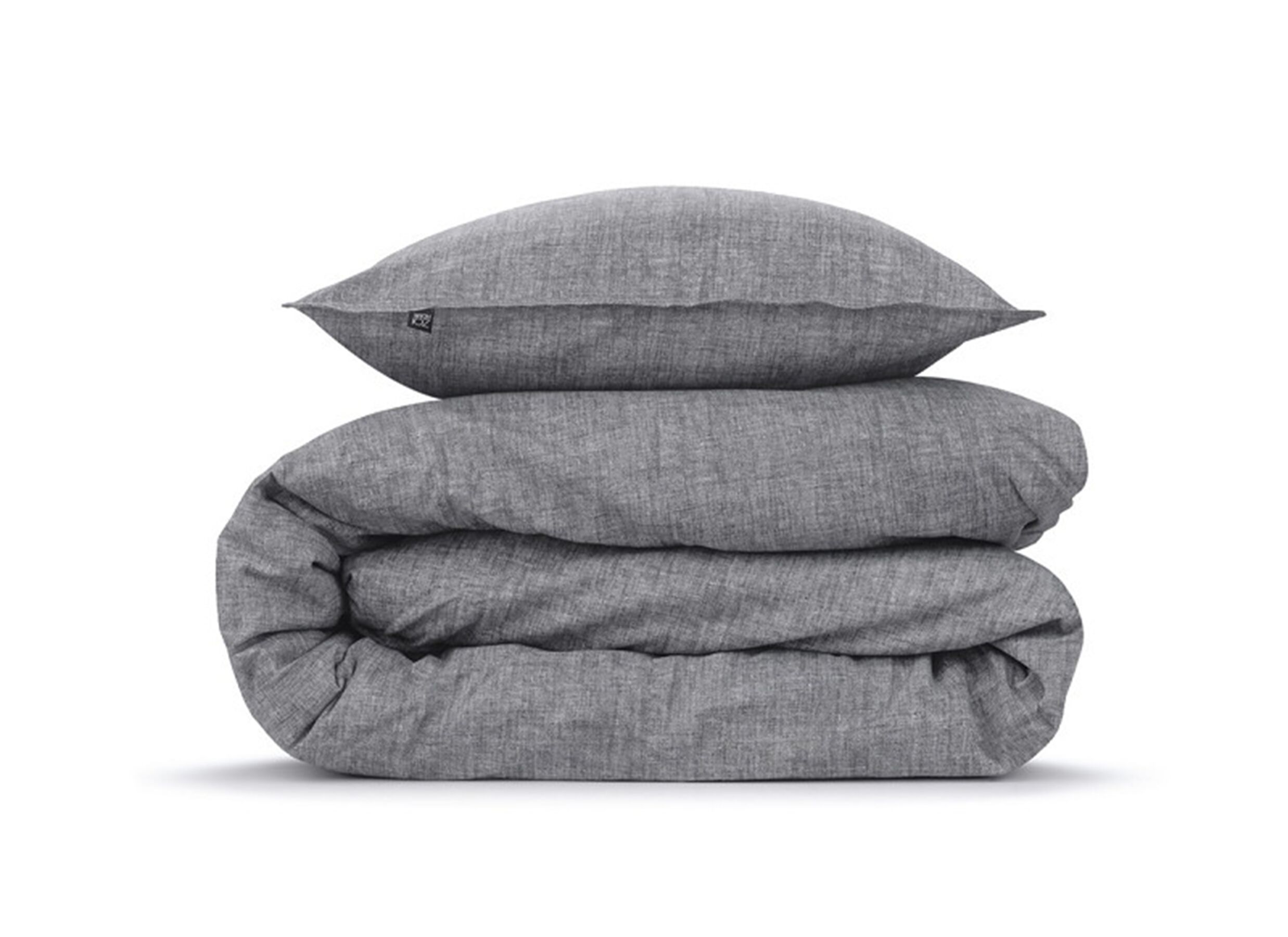 Aperçu - Housse de couette 140x220cm - coton - gris