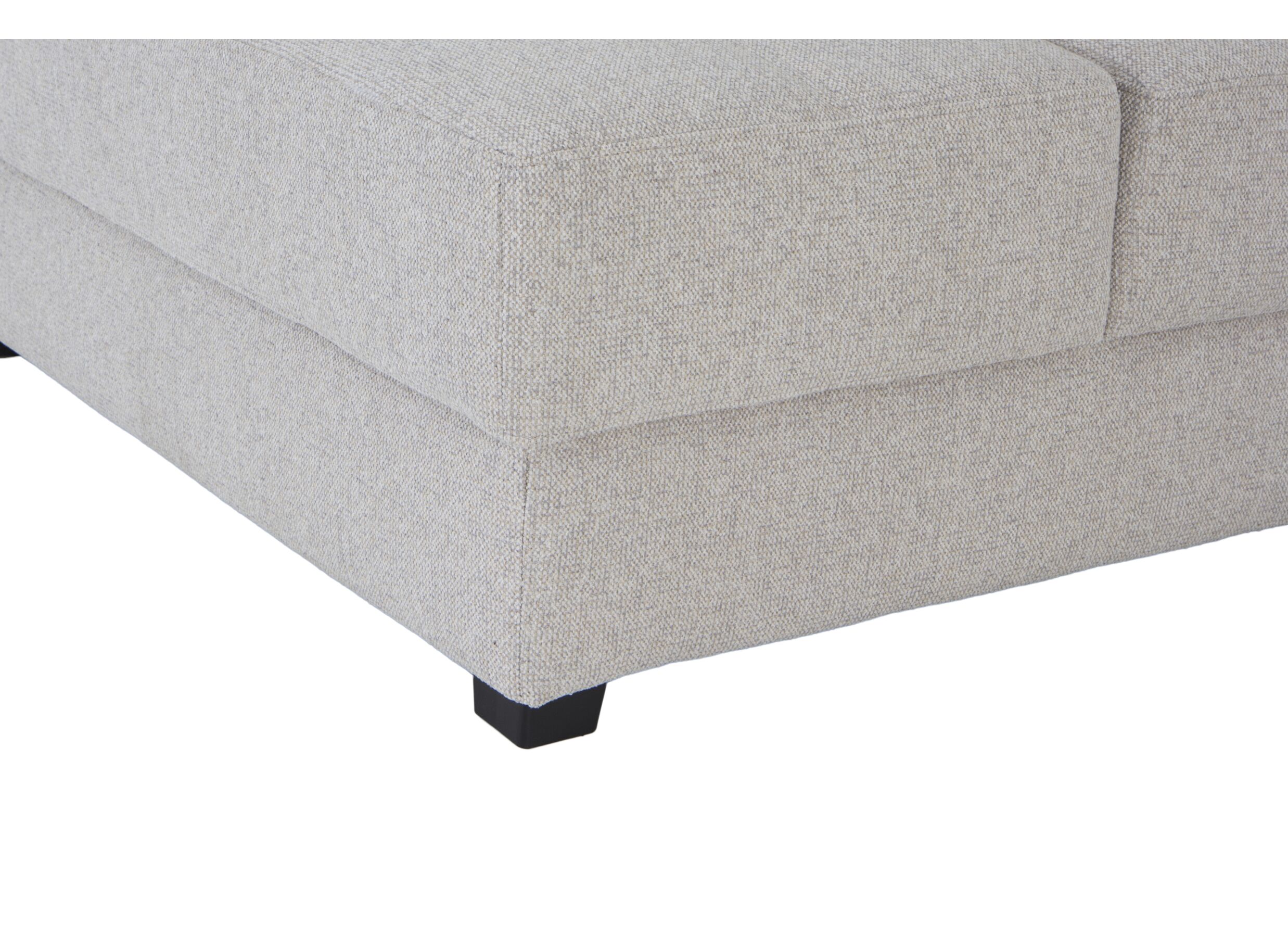 Canapé d'angle Rezzo tissu beige