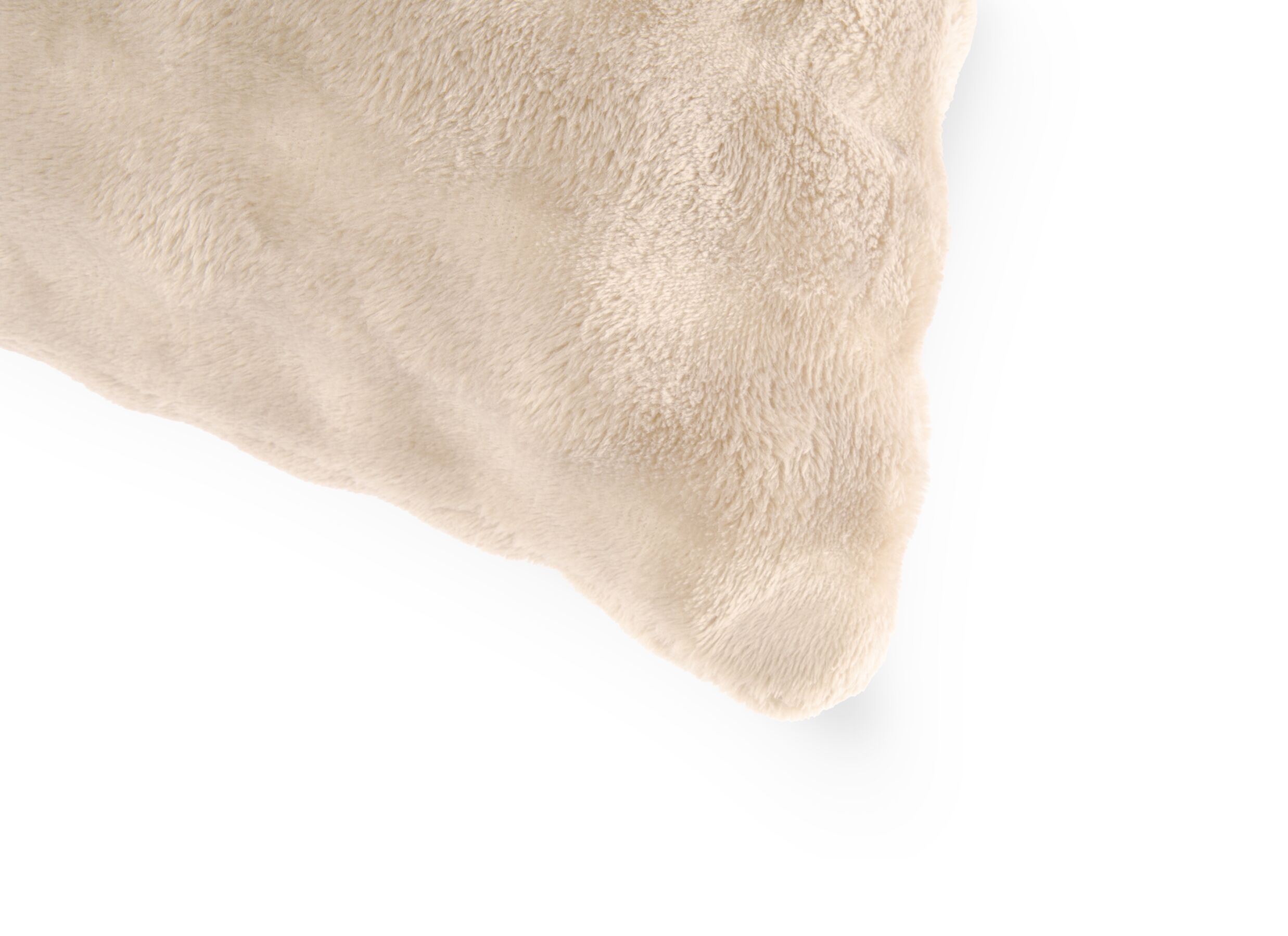 Detailfoto - Kussen Wave 45x45cm - polyester - ivoor