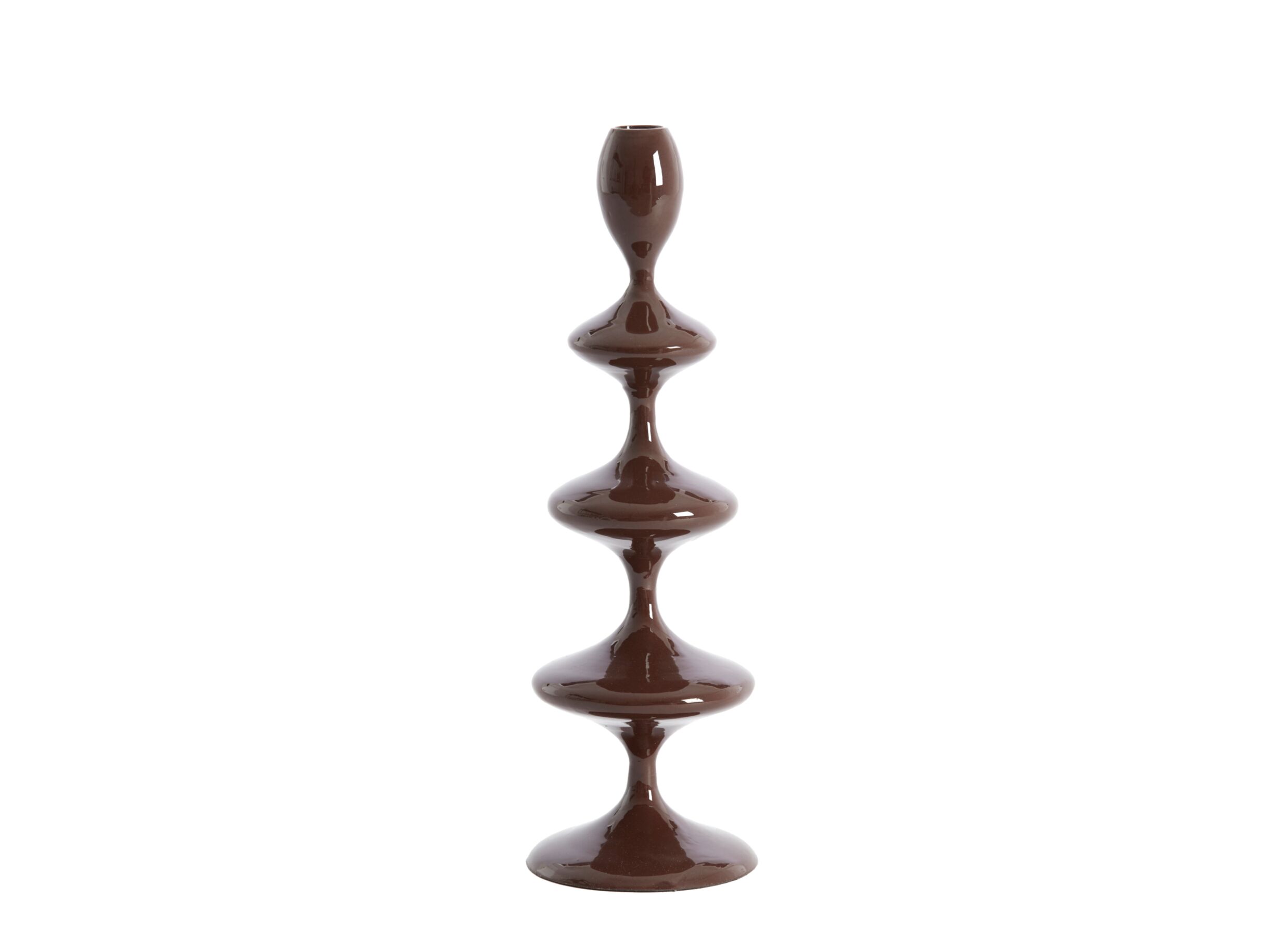Kandelaar Vireen H34 - Chandelier Vireen H34,5cm - métal - marron foncé